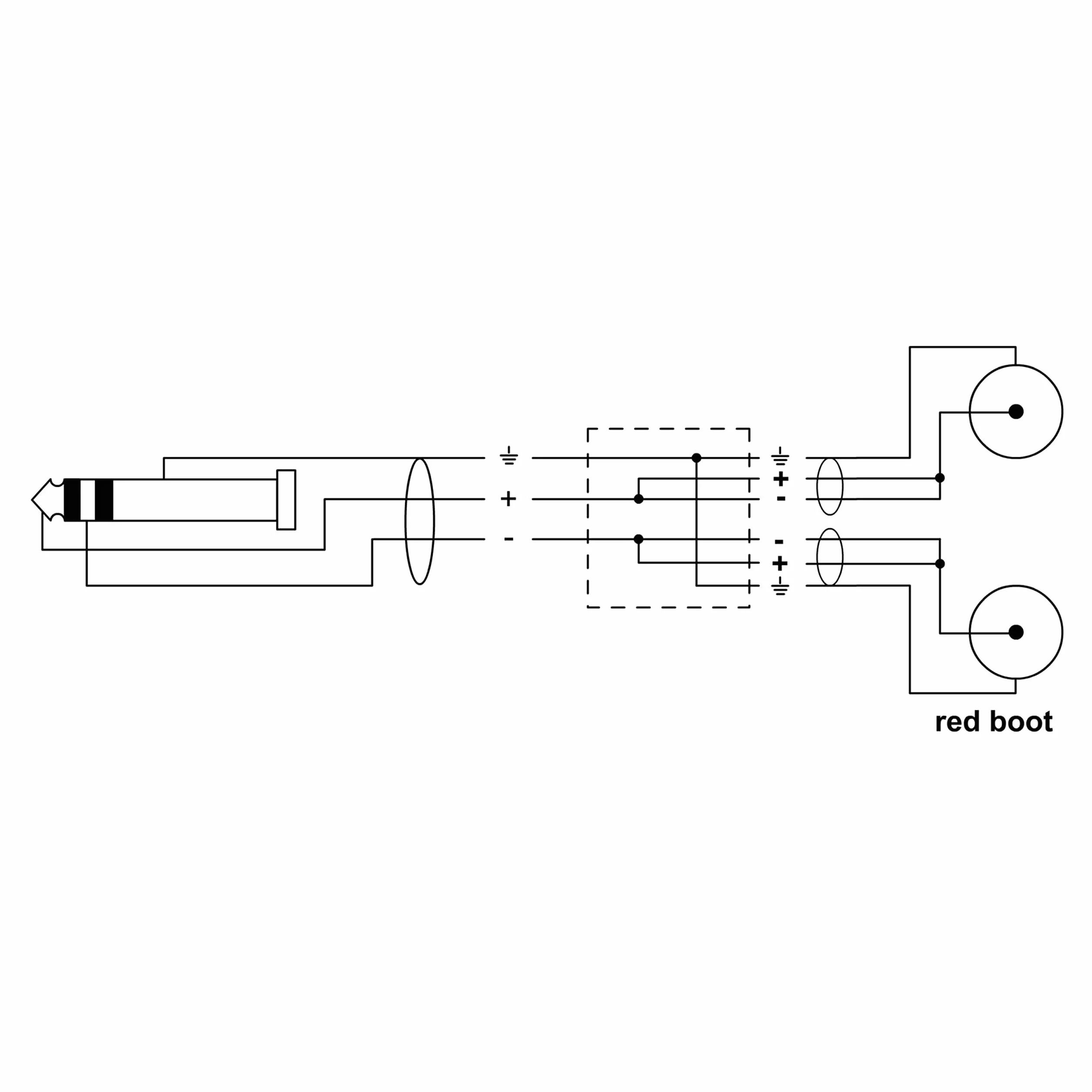 Cordial CFY 0.9 WCC Y-Audio Cable Cinch 0,9m Rean Kabel insertowy