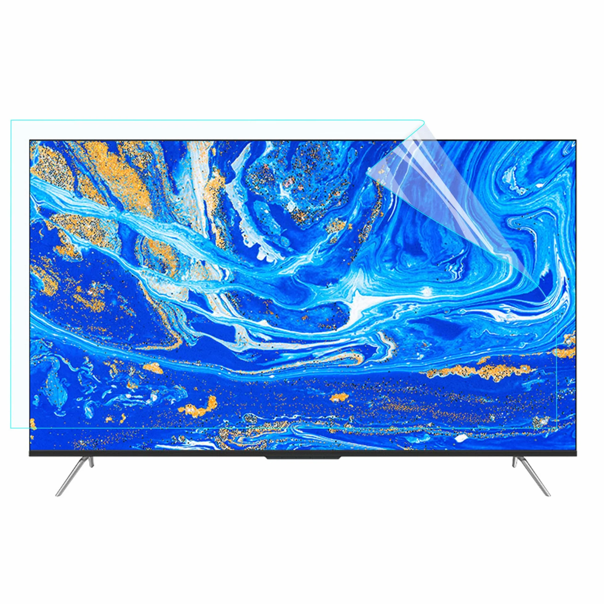 Osłona ekranu Smart TV, Folia ochronna na ekran telewizora 43-75 cali Filtr(52in1161x661mm)