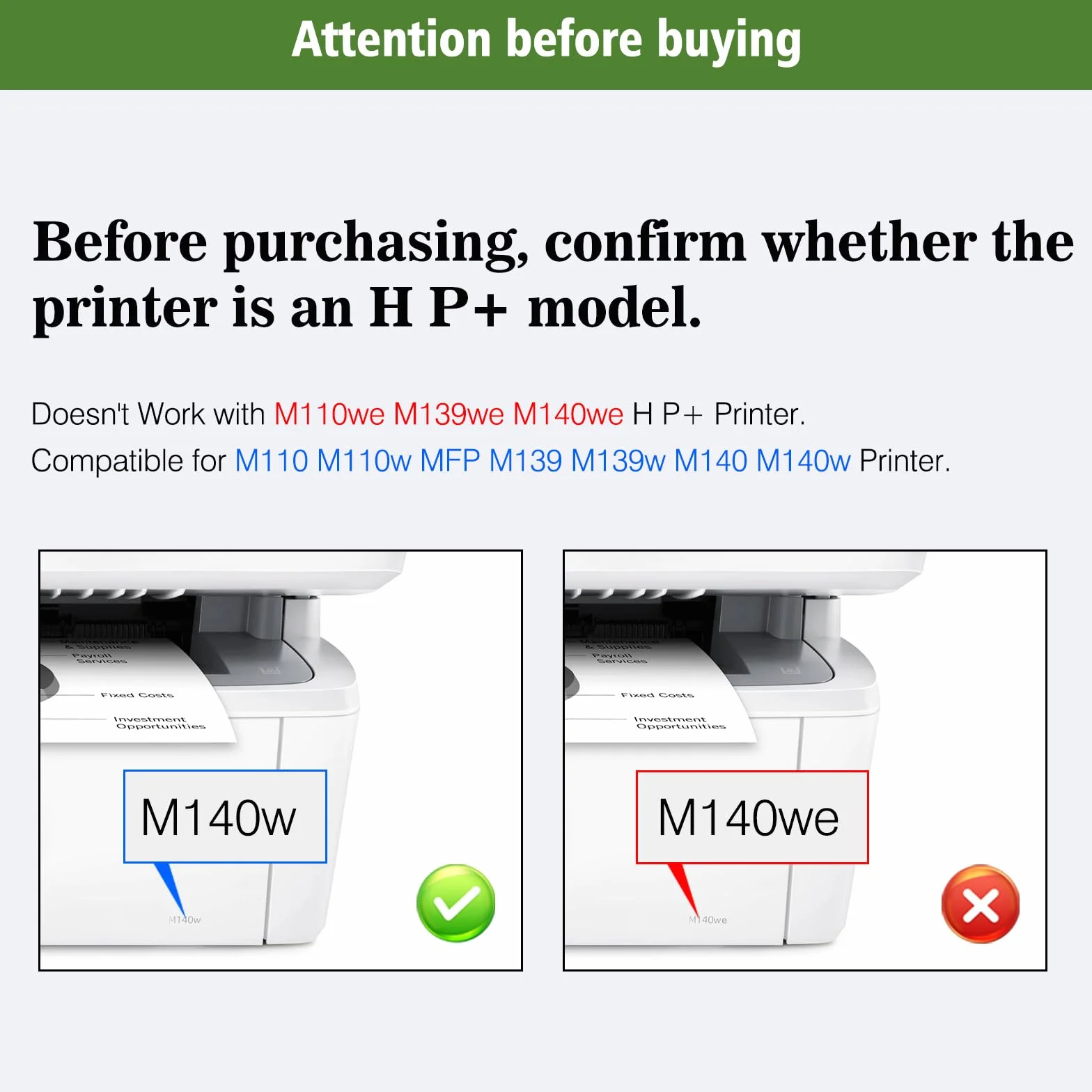 MET CHIP 142A W1420A kompatybilny toner 1000 stron standardowa pojemność czarny do drukarek H P LaserJet M110 M110w MFP M139 M139w M140 M140w drukarki, nie działa z modelem H P + kończącym się na "e"