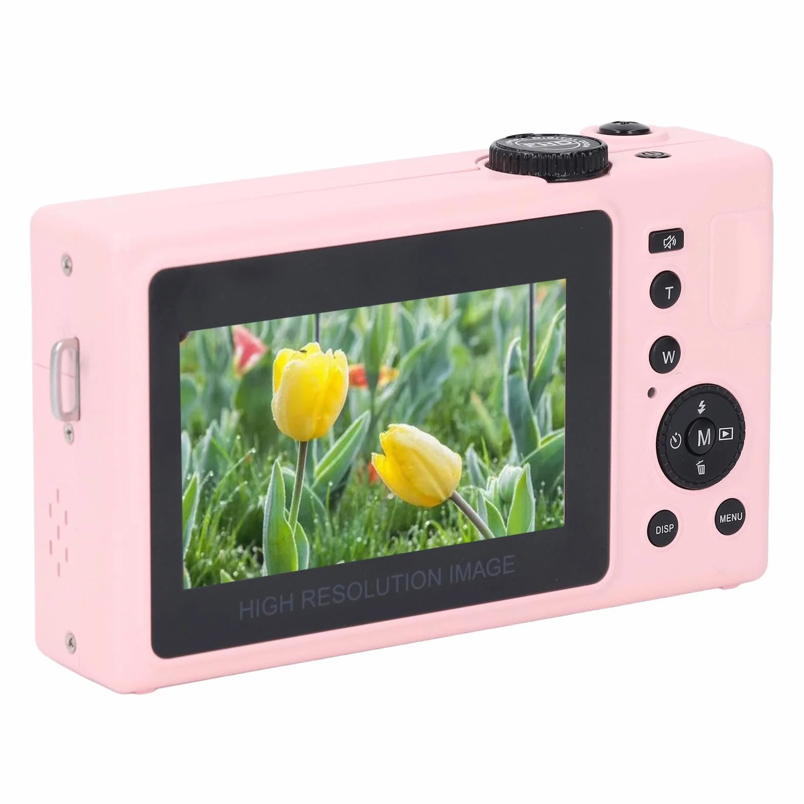 Aparat Cyfrowy, Aparat do Vlogowania 1080P i Rozdzielczości 48 MP do Robienia zdjęć, z 3-calowym Ekranem TFT LCD 16-krotny Zoom Cyfrowy Anti-shake Wykrywanie Twarzy Rejestrowanie