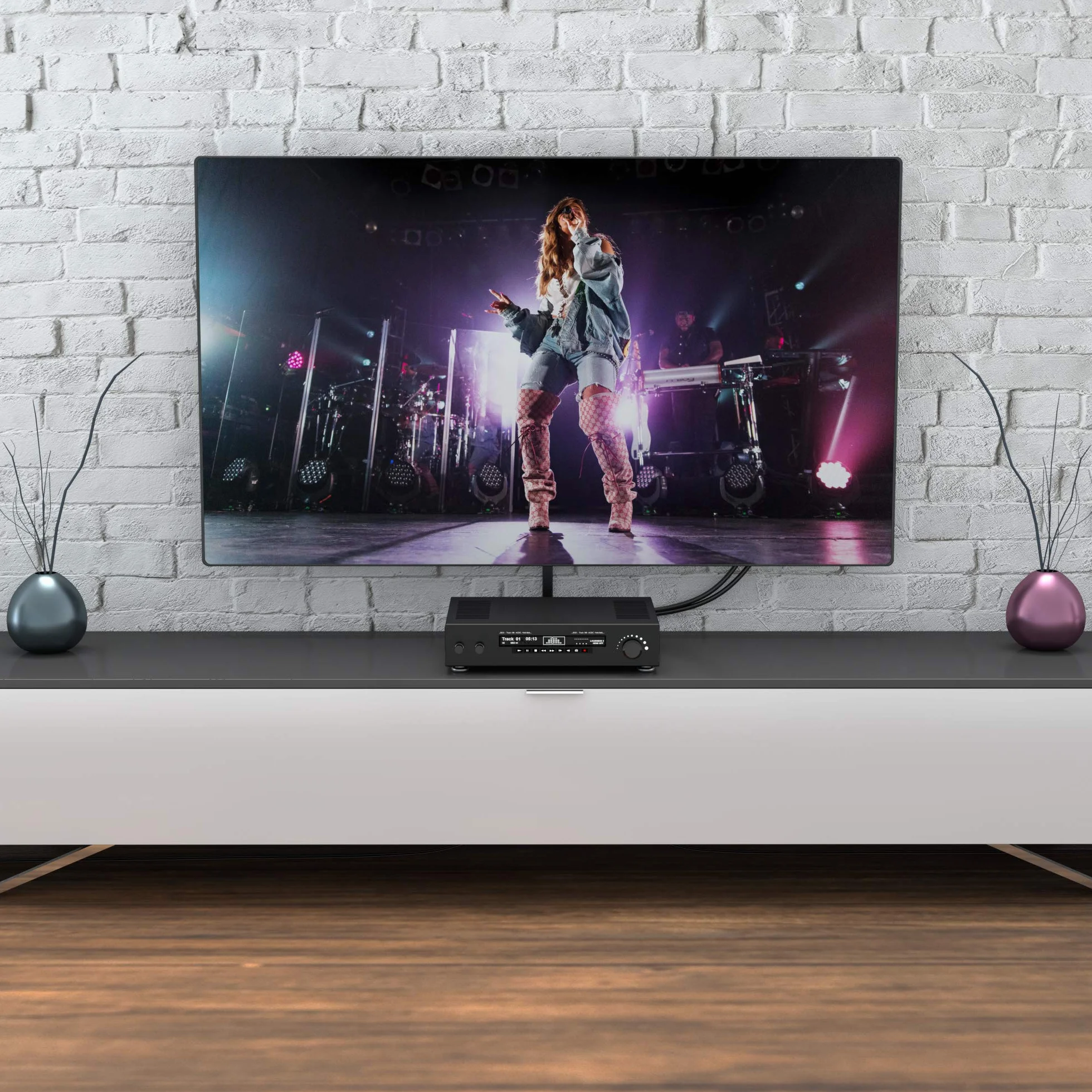 KabelDirekt – Kabel przedłużający Cinch – 1 m – Nietłukący kabel hybrydowy zapewniający doskonałą jakość dźwięku (Subwoofer/Audio, wtyczki RCA do gniazda, wzmacniacz/HiFi, analogowy i cyfrowy)