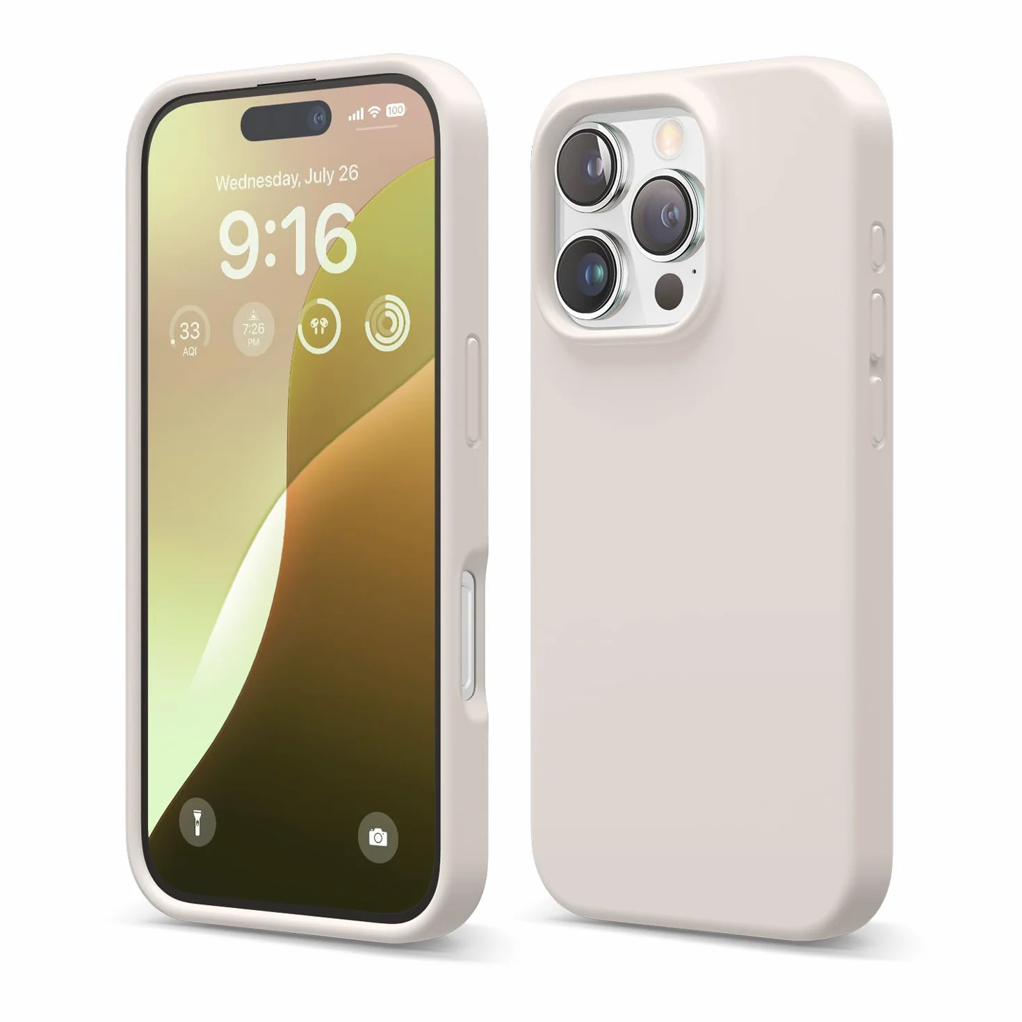 elago Etui na iPhone 16 Pro Silikonowe Ochronne Odporne na Wstrząsy
