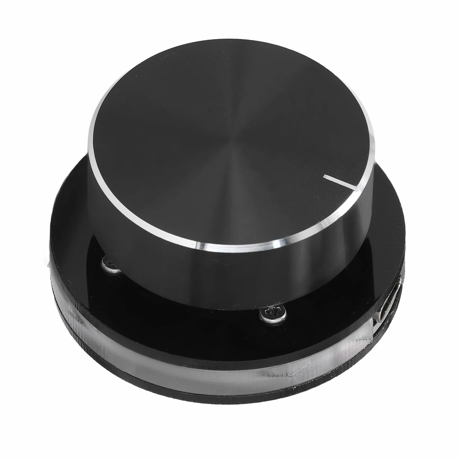 Kontroler Audio, Pokrętło Sterowania Objętością Objętości USB z Pokrętłem Objętości światła RGB dla Systemu Android System PC Multimedia Type C Zewnętrzny Kontroler Regulacji Mediów