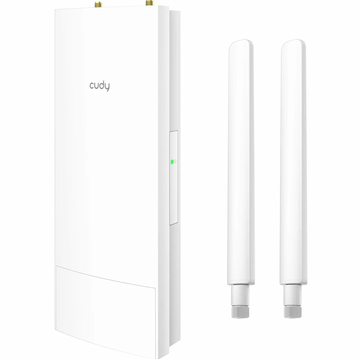 Cudy AP3000 Outdoor IP65 Zewnętrzny punkt dostępowy AX3000 WiFi 6 o dużej mocy, zewnętrzna FEM o dużej mocy, Gigabit RJ45, obsługuje pasywne PoE