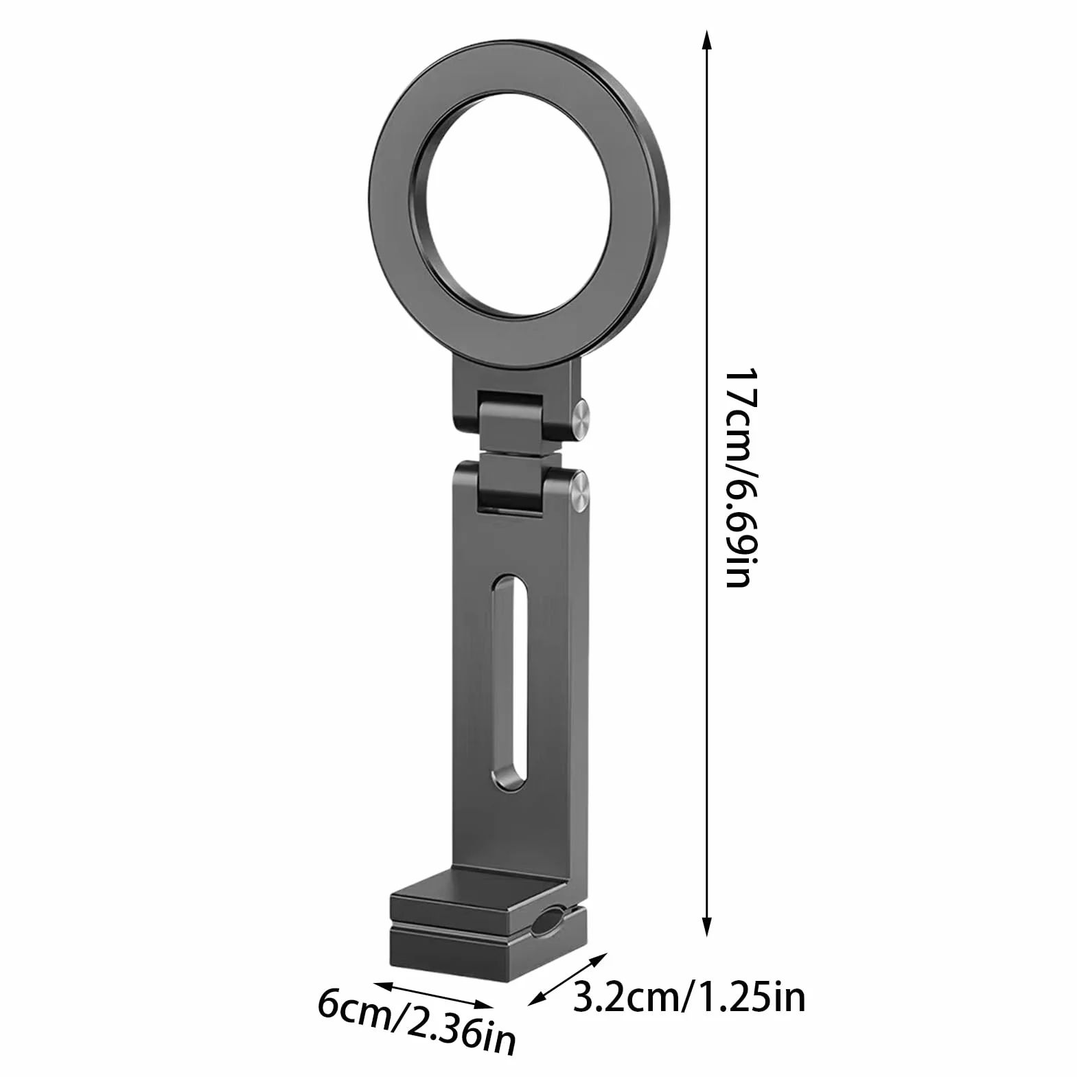 Stojak telefon, uchwyt samolot, uchwyt magnetyczny do monta?u dr??ku, obrót o 360 stopni, 1,26 x 2,36 x 6,69, uchwyt r?ce, akcesoria turystyczne dla studentów, kobiet, m??czyzn