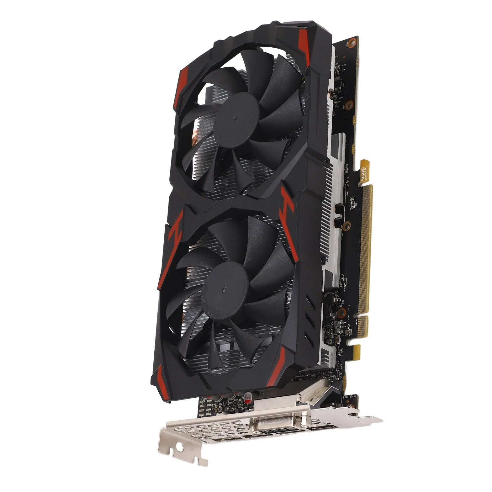 Tbest RX 580 8 GB 256BIT Cuter Gaming Ghics karty ciche Plug and Play Ghics Card Witual Fanor komputery stacjonarne 580 8G D5, karta graficzna Cardrx 580 komputer karta graficzna do gier