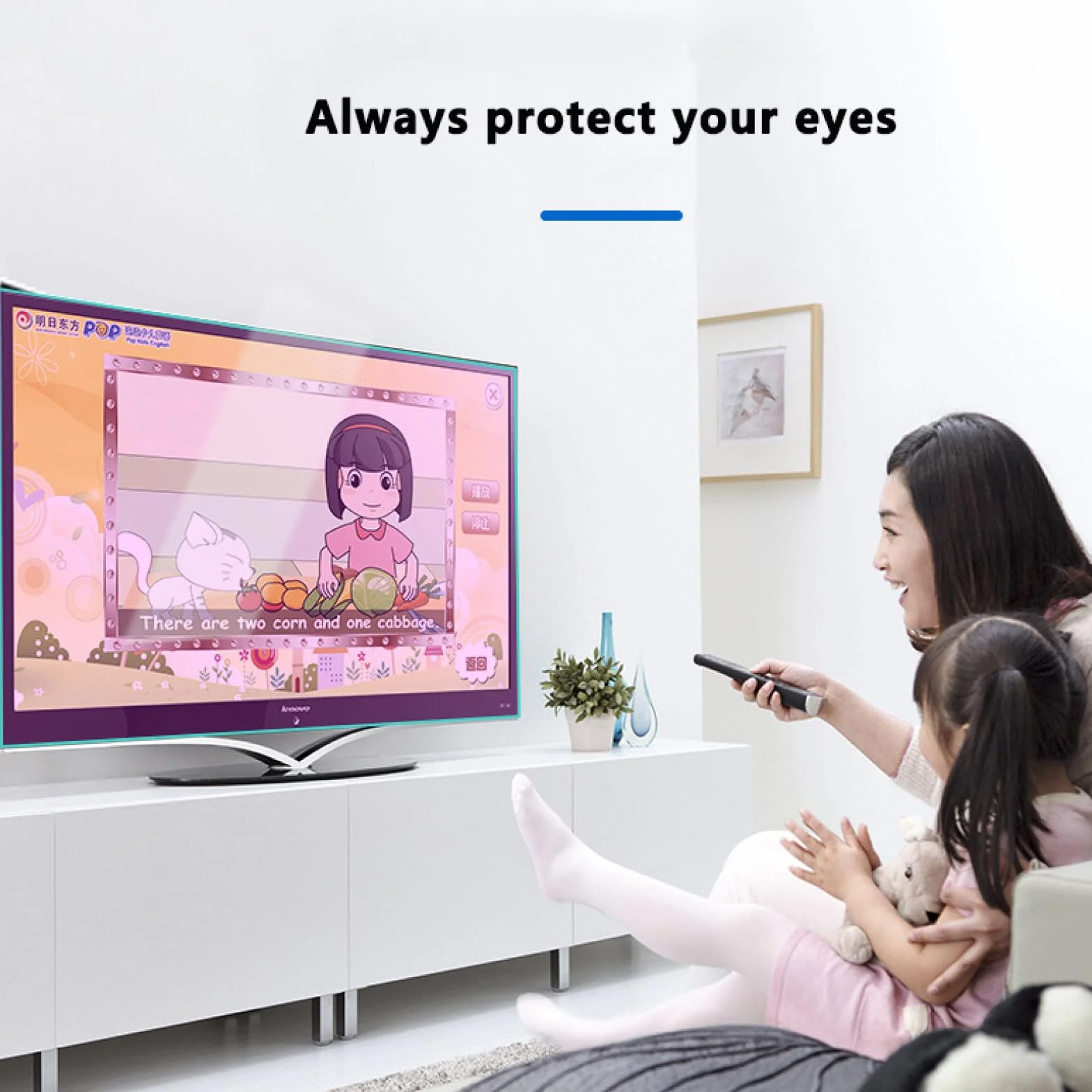 Ochraniacz ekranu do 43-calowego telewizora Pet Anti-Blue Light Film Matowa HD Led Smart TV Monitor Odporna na zarysowania folia