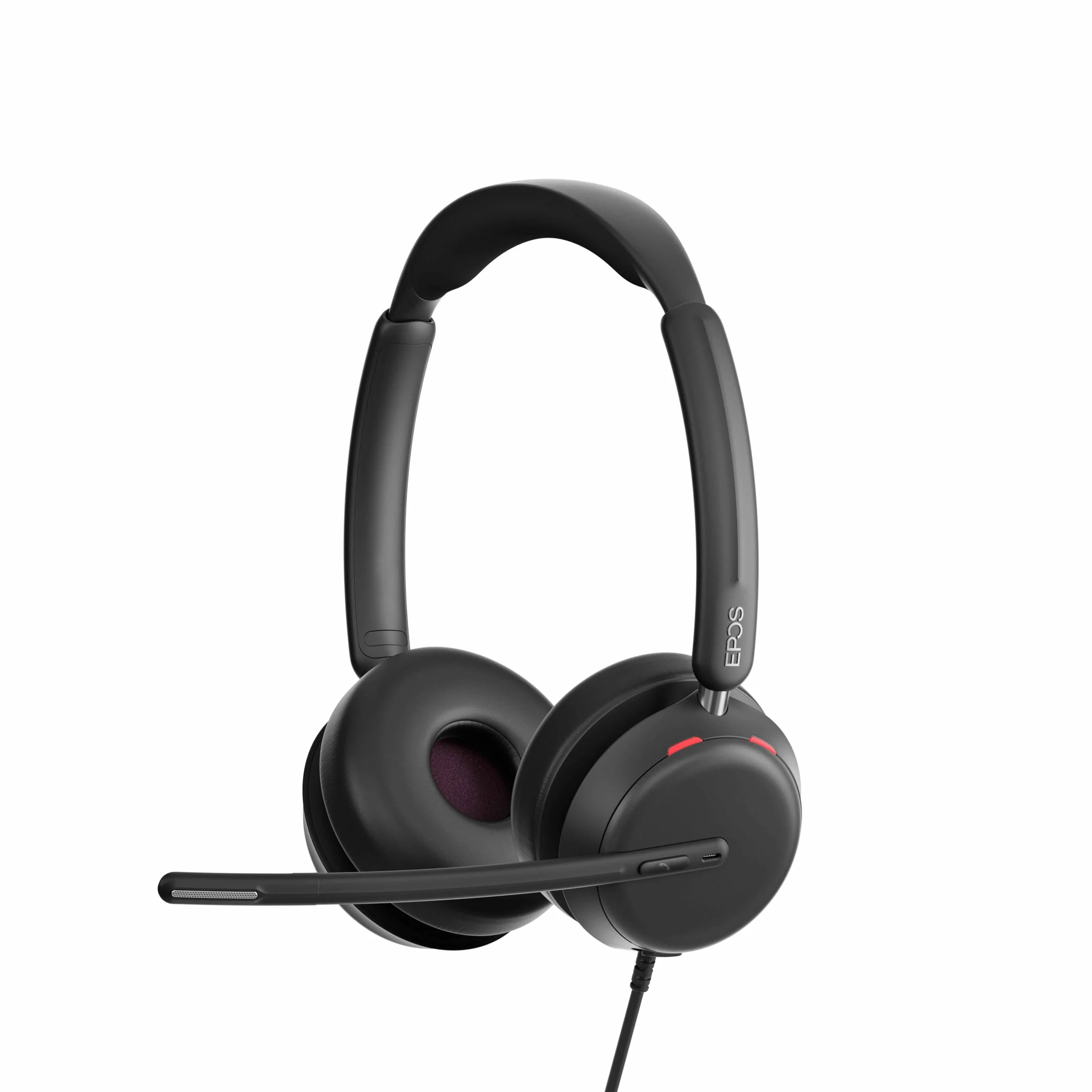 EPOS IMPACT 860 dwustronny przewodowy zestaw słuchawkowy z mikrofonem, przewodowe słuchawki USB-C do komputera, wysokowydajny mikrofon z redukcją szumów