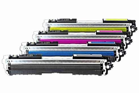 Rebuilt do HP Color Laserjet Pro CP 1022 - CE310A - CE313A - Toner zestaw ekonomiczny czarny, cyjan, magenta, żółty - na ok. 1 x 1200 i 3 x 1000 stron (5% pokrycia)