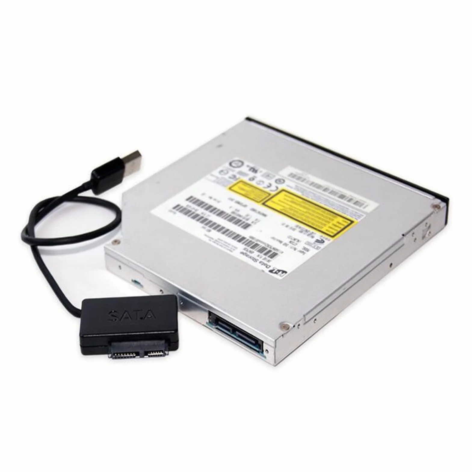 5 Gb/s USB 3.0 do 6+7 13-pinowy smukły kabel SATA ze wskaźnikiem LED do laptopa ODD optyczna kieszeń na adapter HDD Caddy