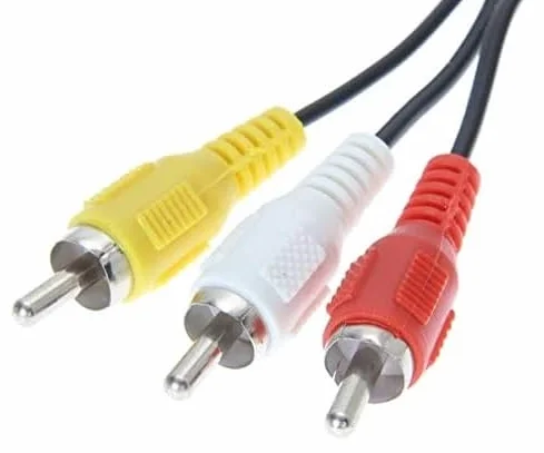 Zestaw kabli do Super Nintendo SNES kabel zasilający + TV Scart 3-cinch