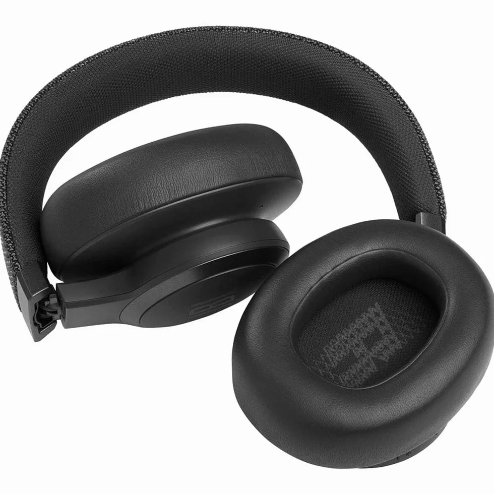 JBL Live 660 NC - Bezprzewodowe Słuchawki Wokółuszne z Funkcją Bluetooth i z Adaptacyjną Redukcją Hałasu ANC, do 50 H Odtwarzania, Czarne