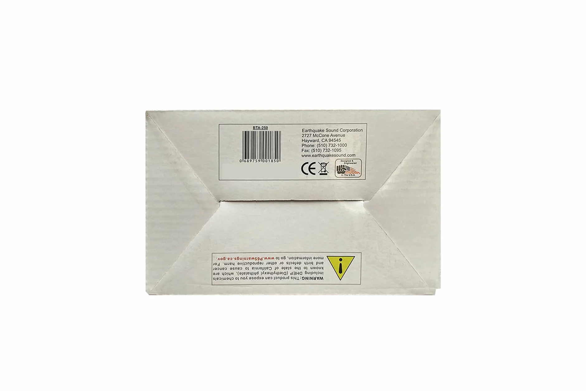 Earthquake Sound BTA-250 bezprzewodowy wzmacniacz stereo In-Wall 2-kanałowy, kompatybilny z Bluetooth®