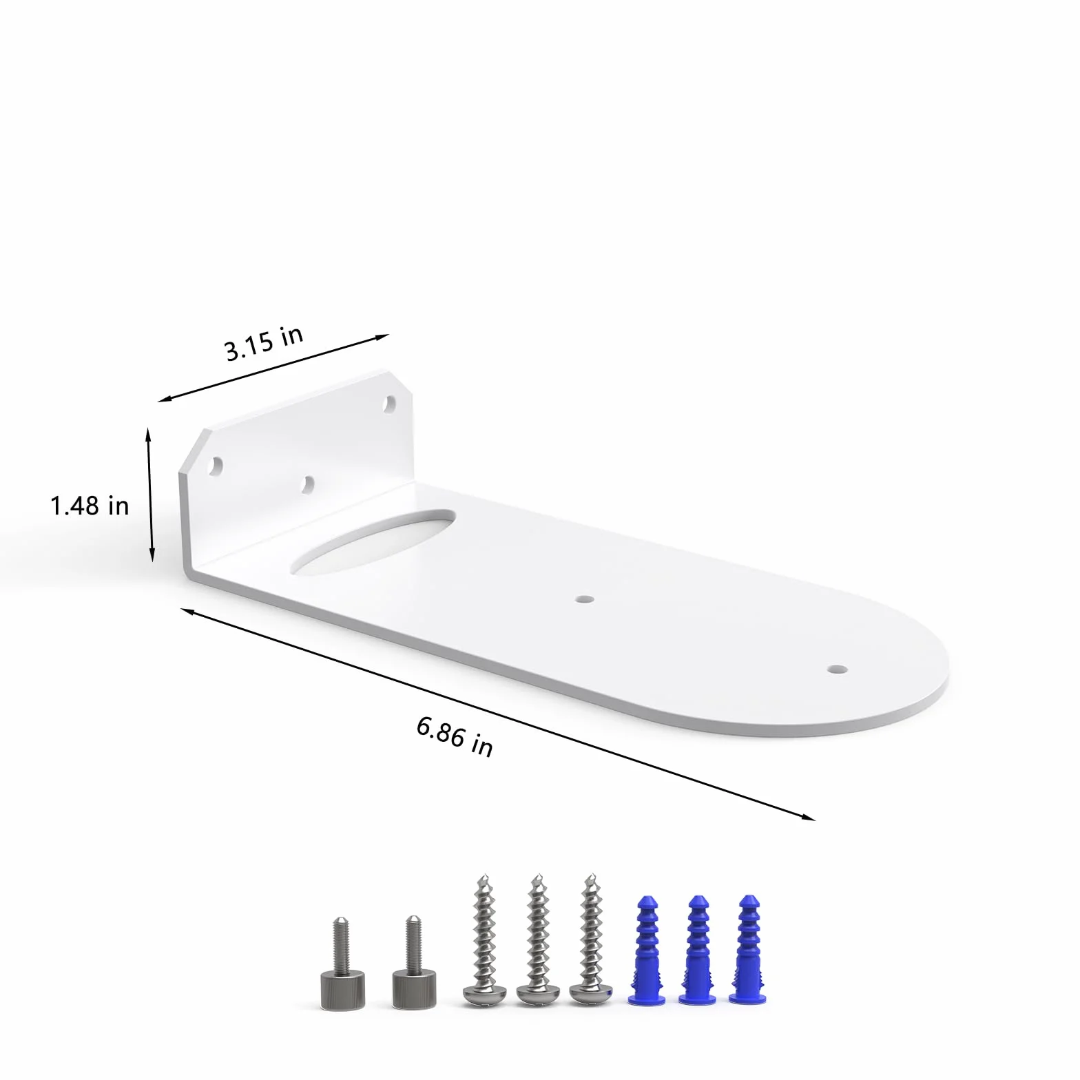 HOLACA Uchwyt ścienny kompatybilny z systemem sieciowym Orbi WiFi 7 Mesh (seria 770), metalowy uchwyt do RBE770/RBE772/RBE773, 1 PCS