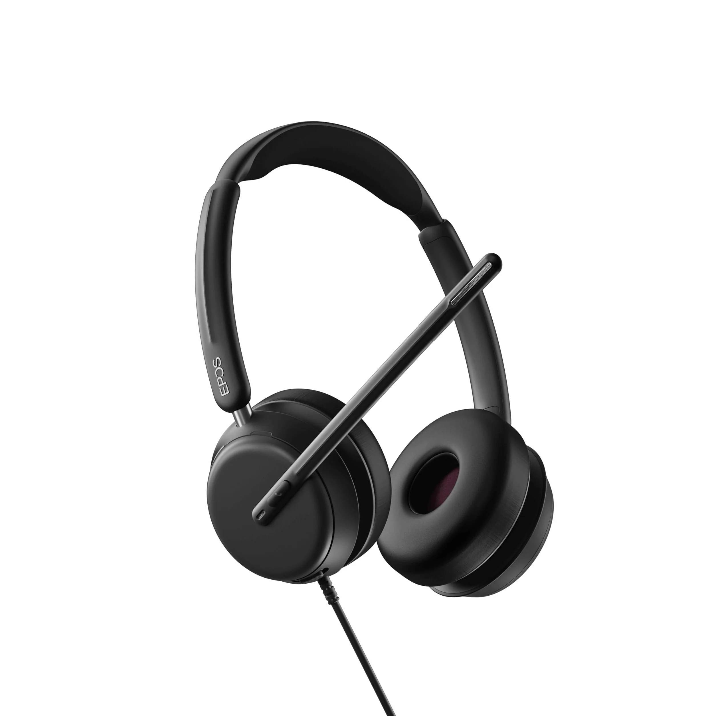 EPOS IMPACT 860 dwustronny przewodowy zestaw słuchawkowy z mikrofonem, przewodowe słuchawki USB-C do komputera, wysokowydajny mikrofon z redukcją szumów