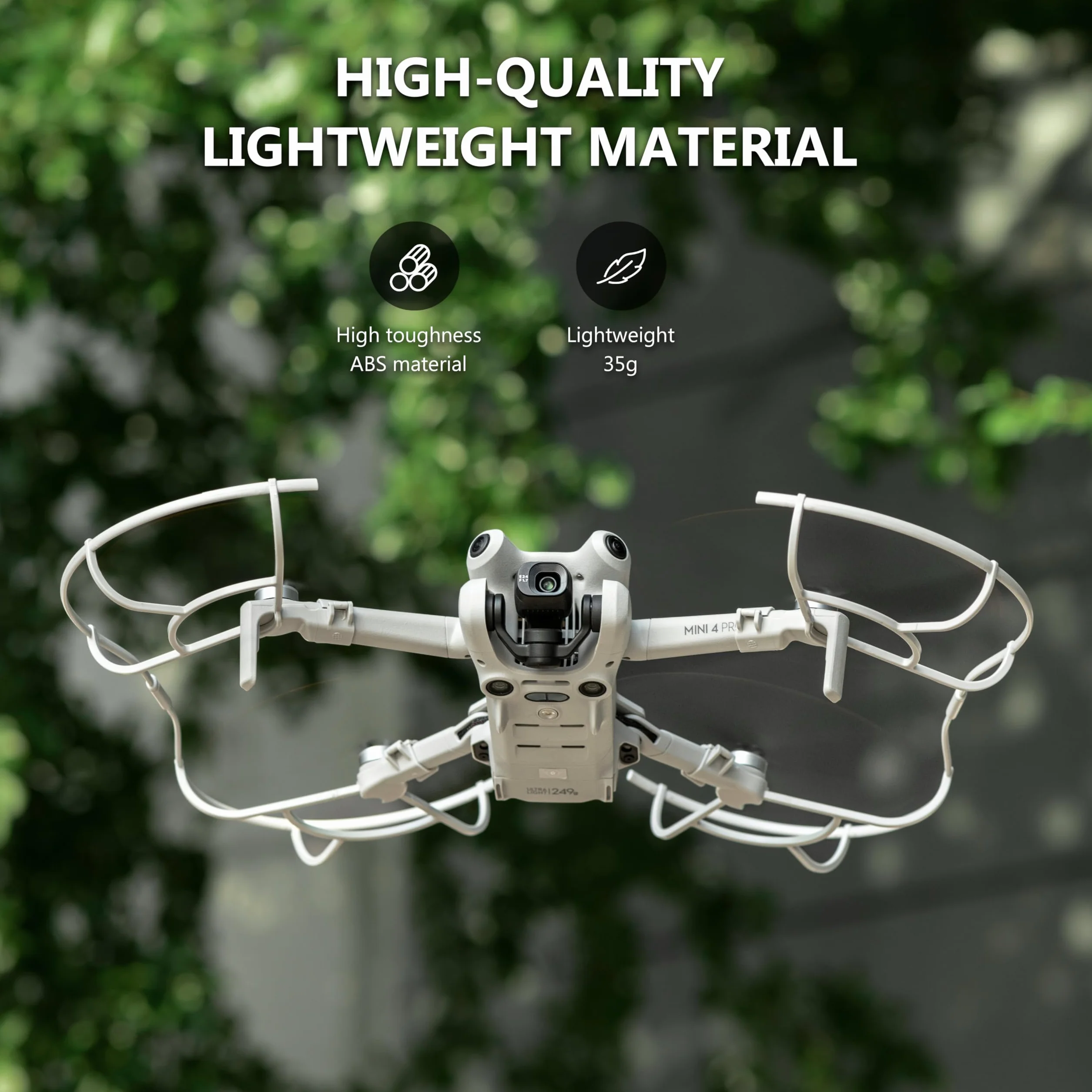STARTRC Mini 4 Pro Propeller Guard, zdejmowany ochraniacz śmigła szybkiego zwalniania do akcesoriów DJI Mini 4 Pro