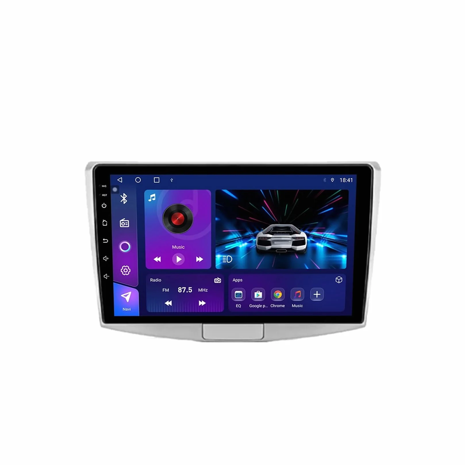 Radio samochodowe Android 15 2 DIN z 10-calowym ekranem dotykowym do VW Passata 7 B7 NMS 2011-2015 z kamerą cofania/Carplay/BT/FM/GPS/USB/WIFI/sterowaniem z kierownicy/audio samochodowe (EP4