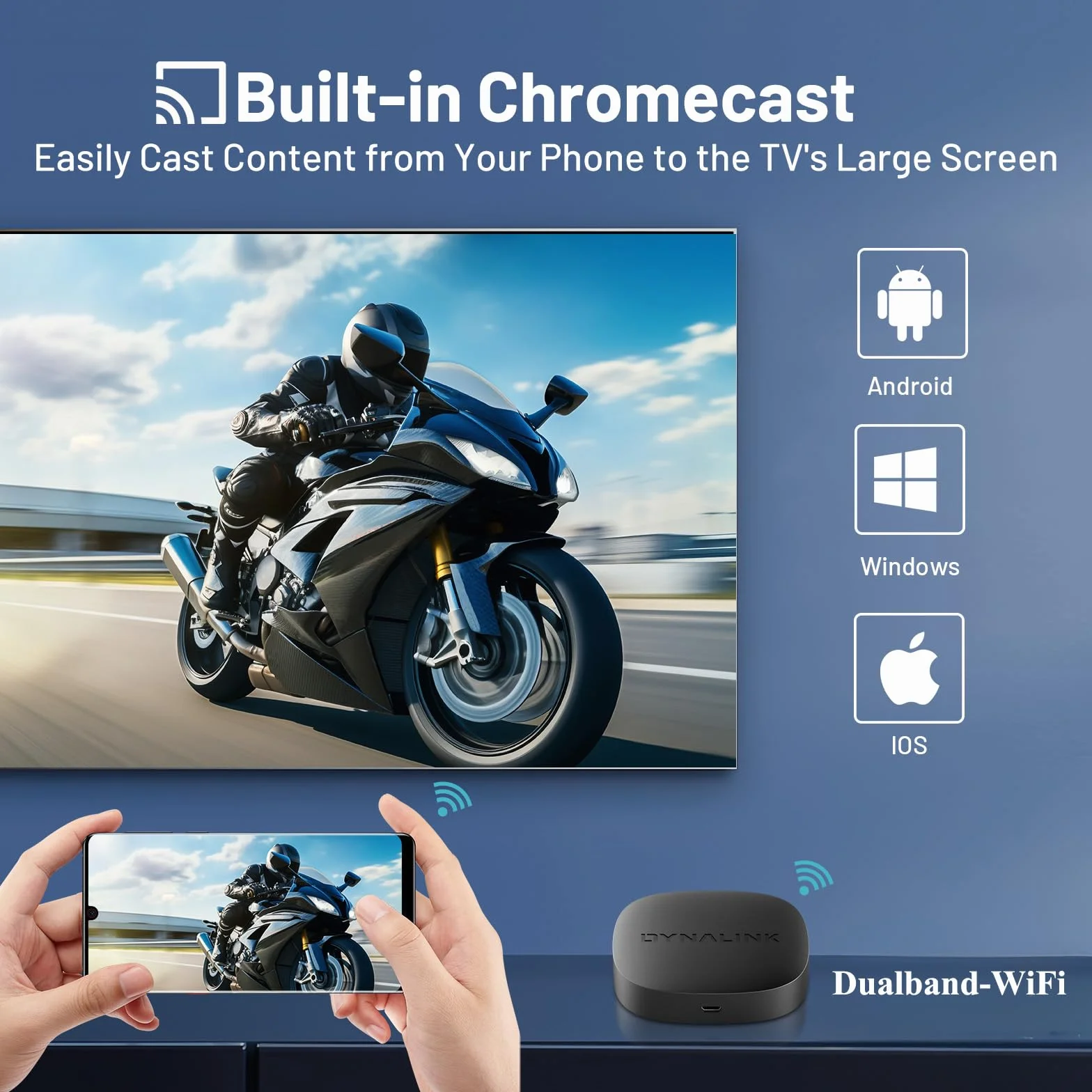 Kinhank Google TV Box 4K UHD Smart TV Box obsługuje Google TV i Netflix 4K, Asystenta Google, Dolby Audio, Chrmecast, Android TV 12.0 OS, dwupasmowe WiFi, BT 5.0, dekodowanie AV1, 2GB 16GB, HDR 10+
