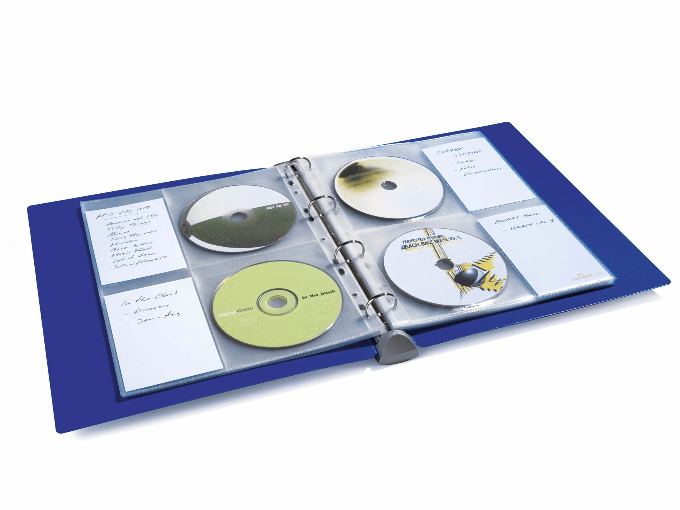 Koszulki na CD/DVD Cover Light A4, opak. 10 sztuk, przezroczyste