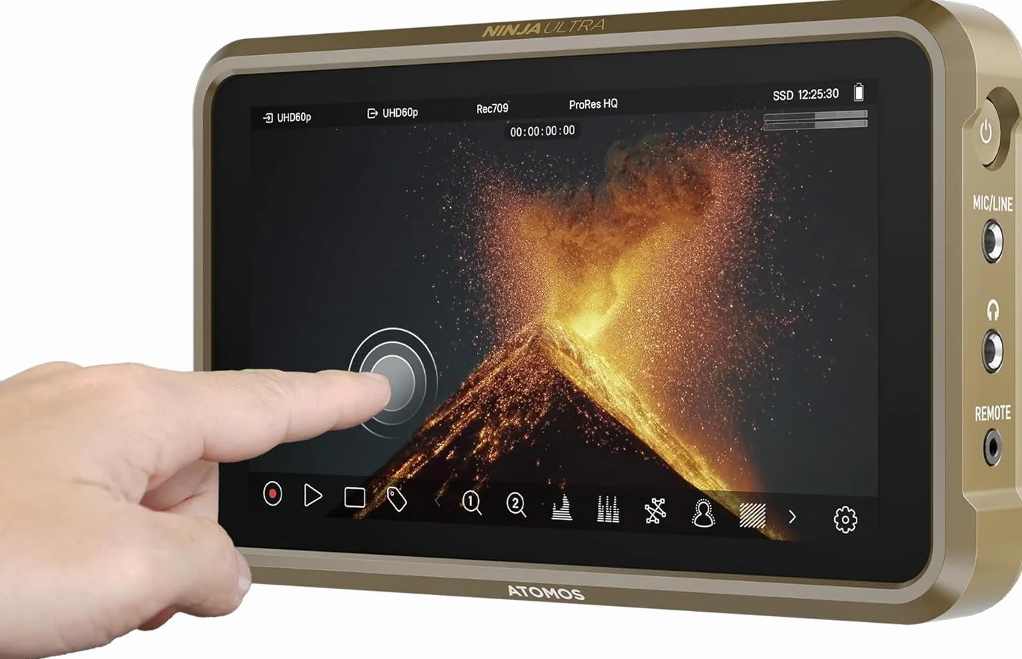 ATOMOS moniteur enregistreur ninja ultra - ATOMNJAU01