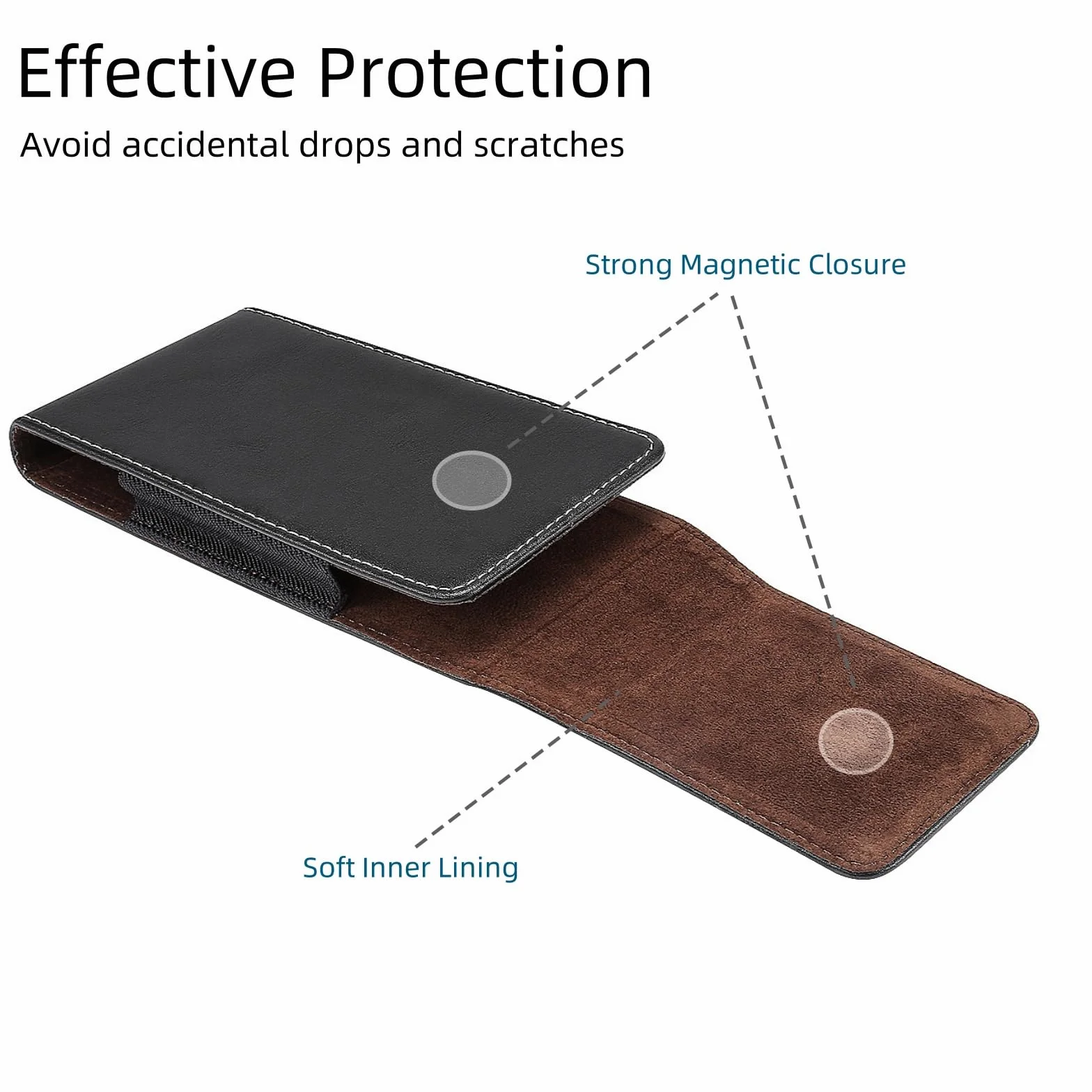 Pionowy kabura klips na pasek etui ze pokrowiec do Nokia 2.4, Samsung Galaxy A72, Xiaomi Mi 11 Pro… | Kompatybilny z Nokia 2.4, kompatybilny z Samsung Galaxy A72, kompatybilny z Xiaomi Mi 11 Pro, etui ochronne
