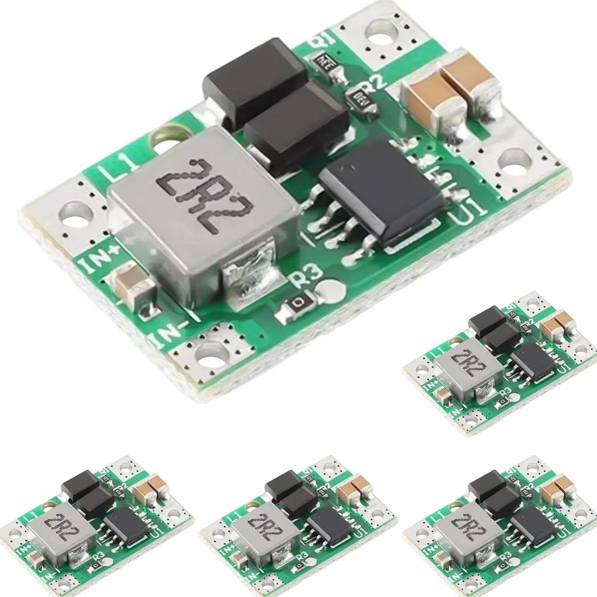 Mini DC Boost moduł 5 V 3 A DC-DC Step Up przetwornik prądowy wydajna bateria litowa 3,7 V Boost płyta napięciowa do mobilnej mocy - 5 szt