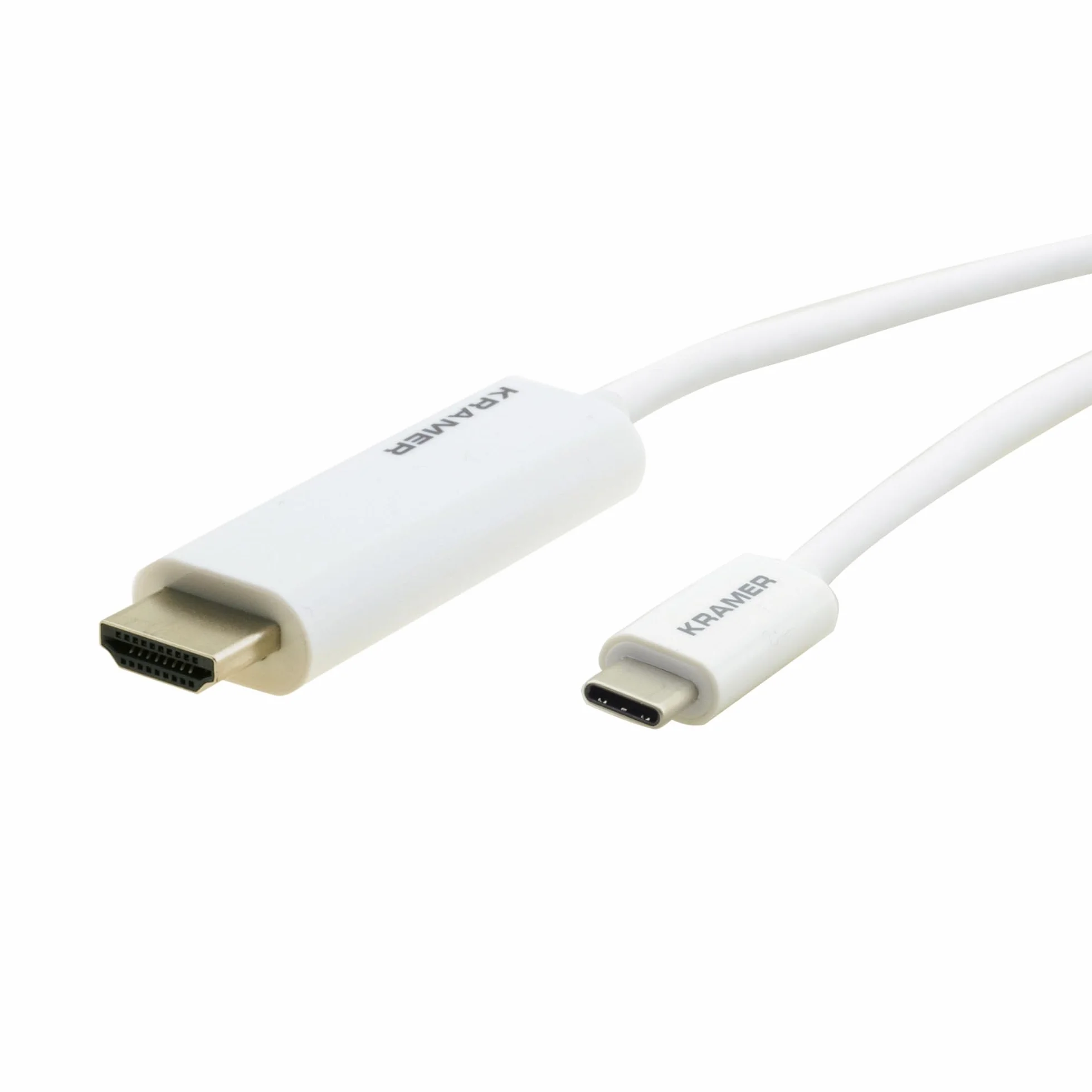 3 m Kramer USB C męski na HDMI męski biały
