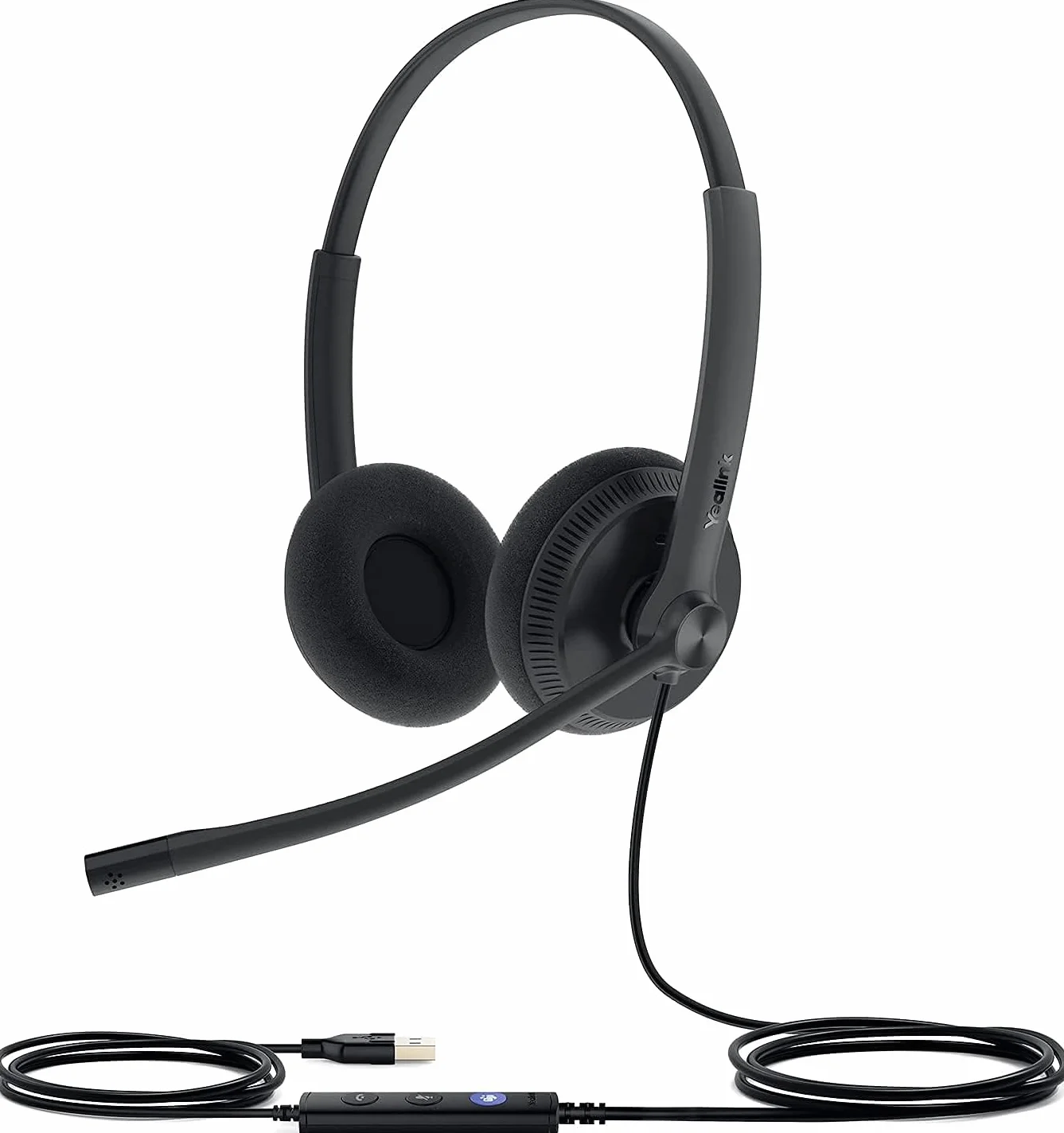 Yealink Przewodowy zestaw słuchawkowy USB - stereo - USB - przewodowy - 32 omy - 20 Hz - 20 kHz