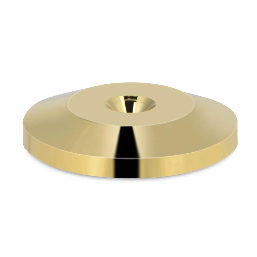Końcówki głośnikowe 8 szt. Subwoofer Wzmacniacz audio CD Głośnik HiFi Izolator gramofonu Stożek podstawy 25x4mm złota