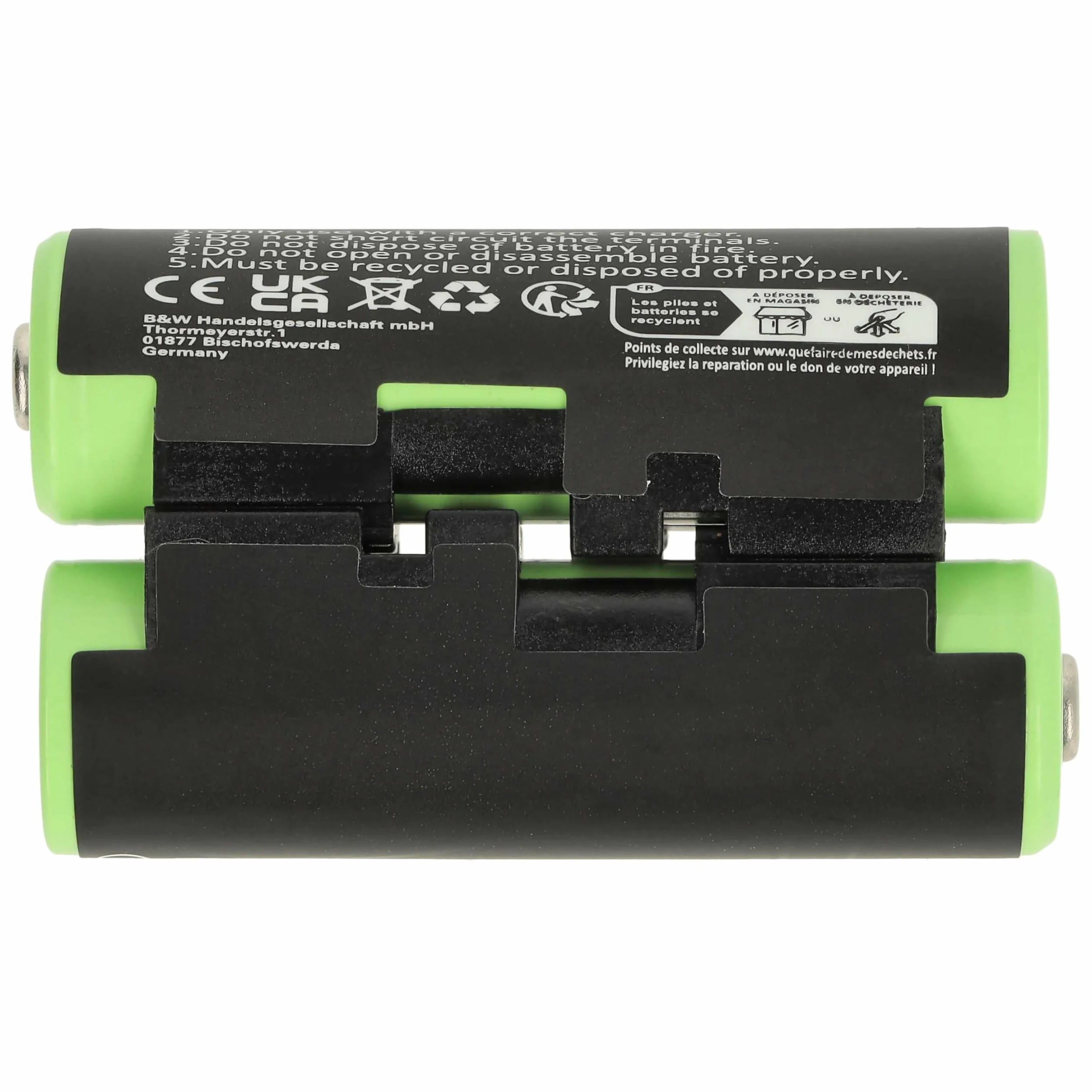 vhbw Akumulator do Garmin Striker 4 Fishfinder, 2000 mAh, 2,4 V, NiMH