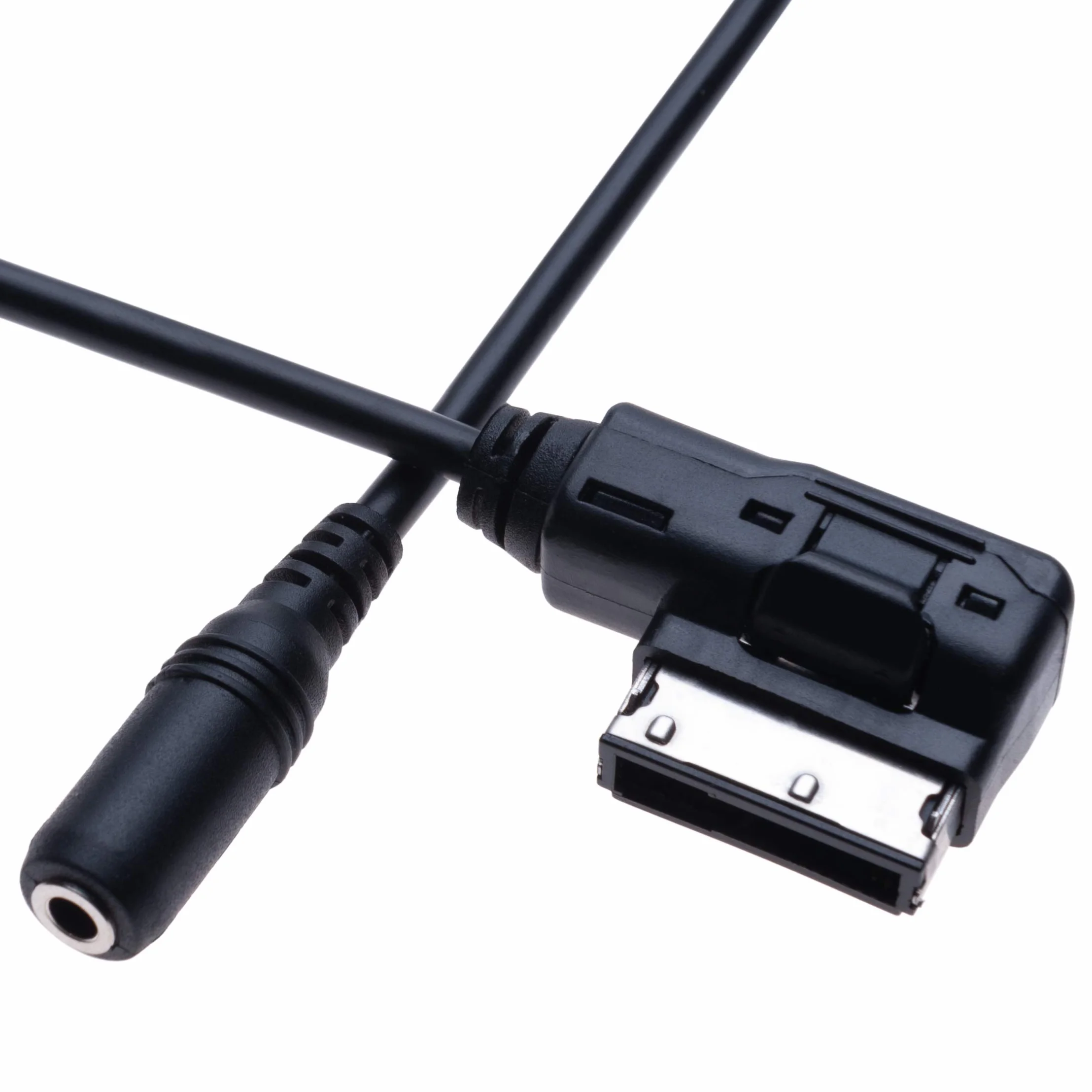 AMI MDI na AUX gniazdo żeńskie 3,5 mm adapter kabla interfejsu muzycznego | kompatybilny z samochodem Audi A6L Q5 Q7 A8 S5 A5 A4L A3 VW Volkswagen Tiguan GTI CC, Skoda Fabia Octavia, radio