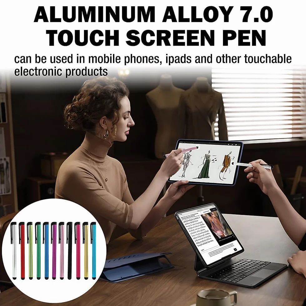 Uniwersalne pisaki pojemnościowe Stylus Pen do ekranów dotykowych tabletów iPad Samsung smartfonów