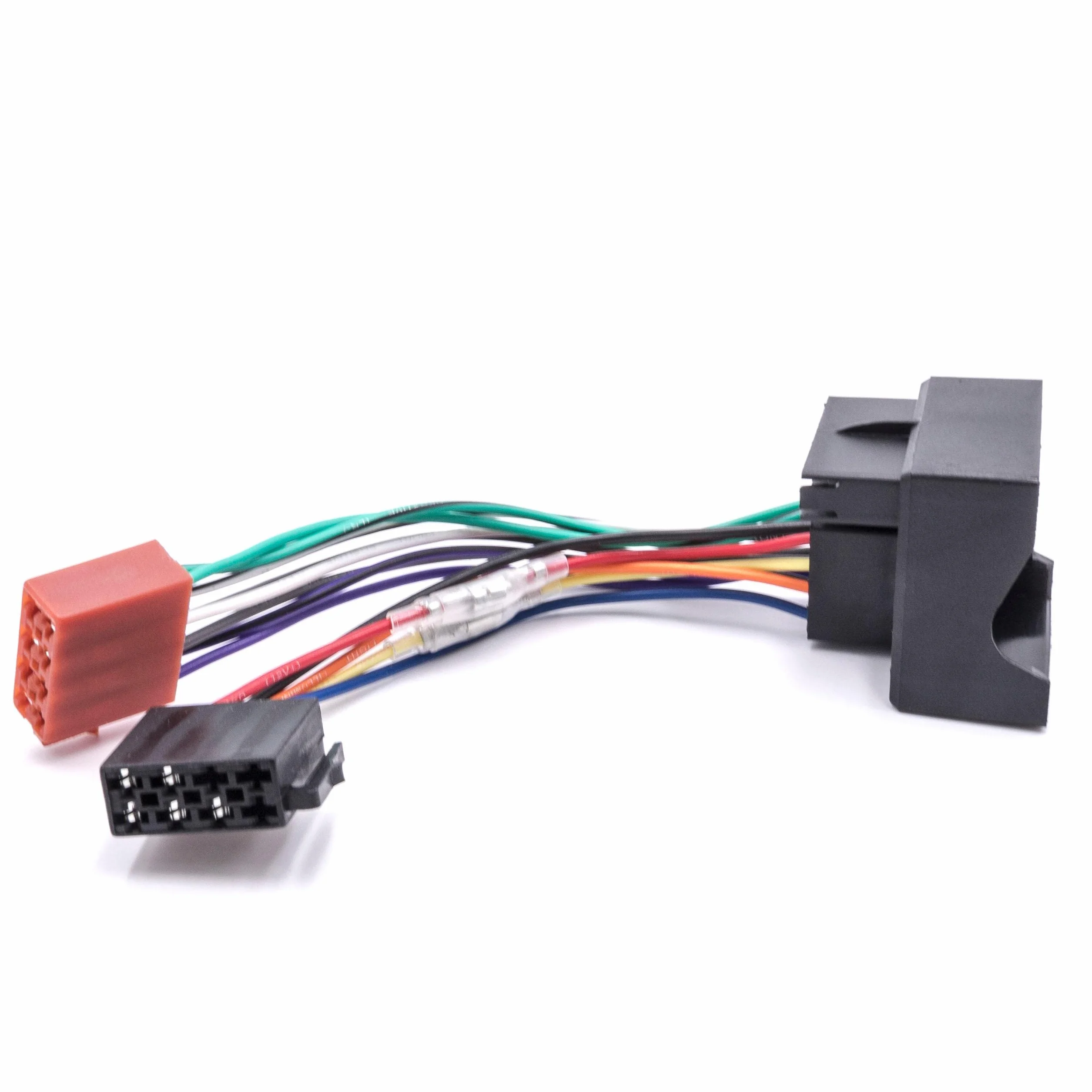vhbw ISO adapter kabel samochodowy radio samochodowe pasuje do Ford Mondeo od 2003