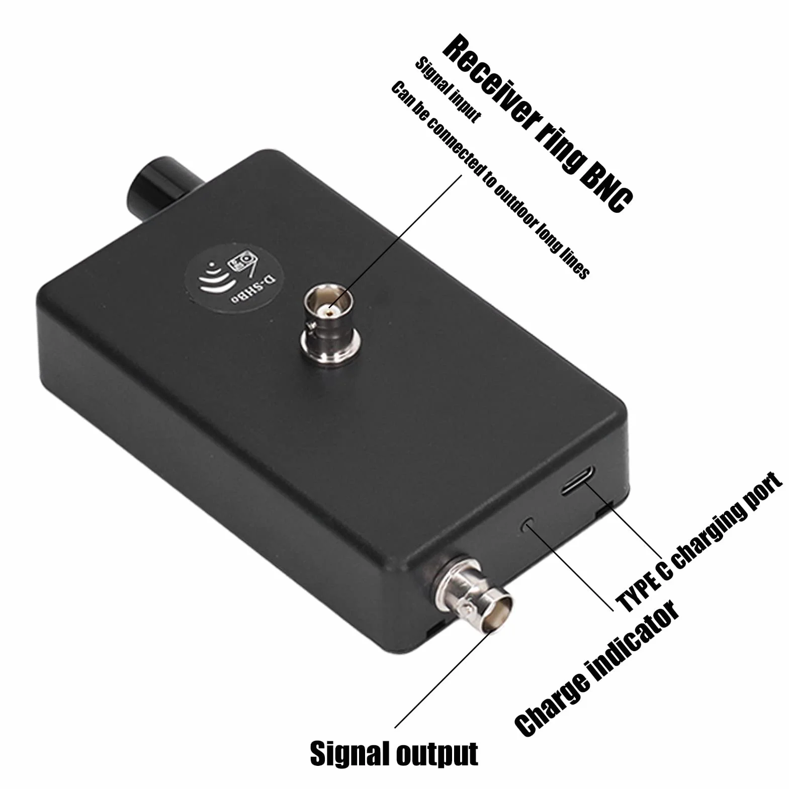 Antena Pętlowa Krótkofalowa 3-30 MHz Aktywna ze Stali Nierdzewnej Wysoka Wydajność Odbiór Radiowy Bateria Litowa 1000 mAh Antena Radiowa Szerokopasmowa