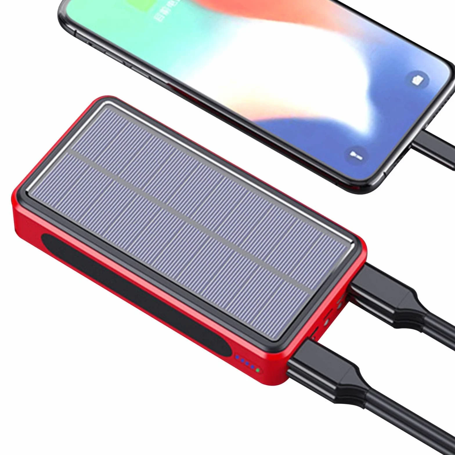 Bezprzewodowy powerbank 30000Mah PD 65W/15W przenośna ładowarka QC3.0/QC4.0/SCP szybkie ładowanie z 2 wejściami i 3 wyjściami (Qi i USB C) zewnętrzna bateria do telefonów, tabletów i nie tylko