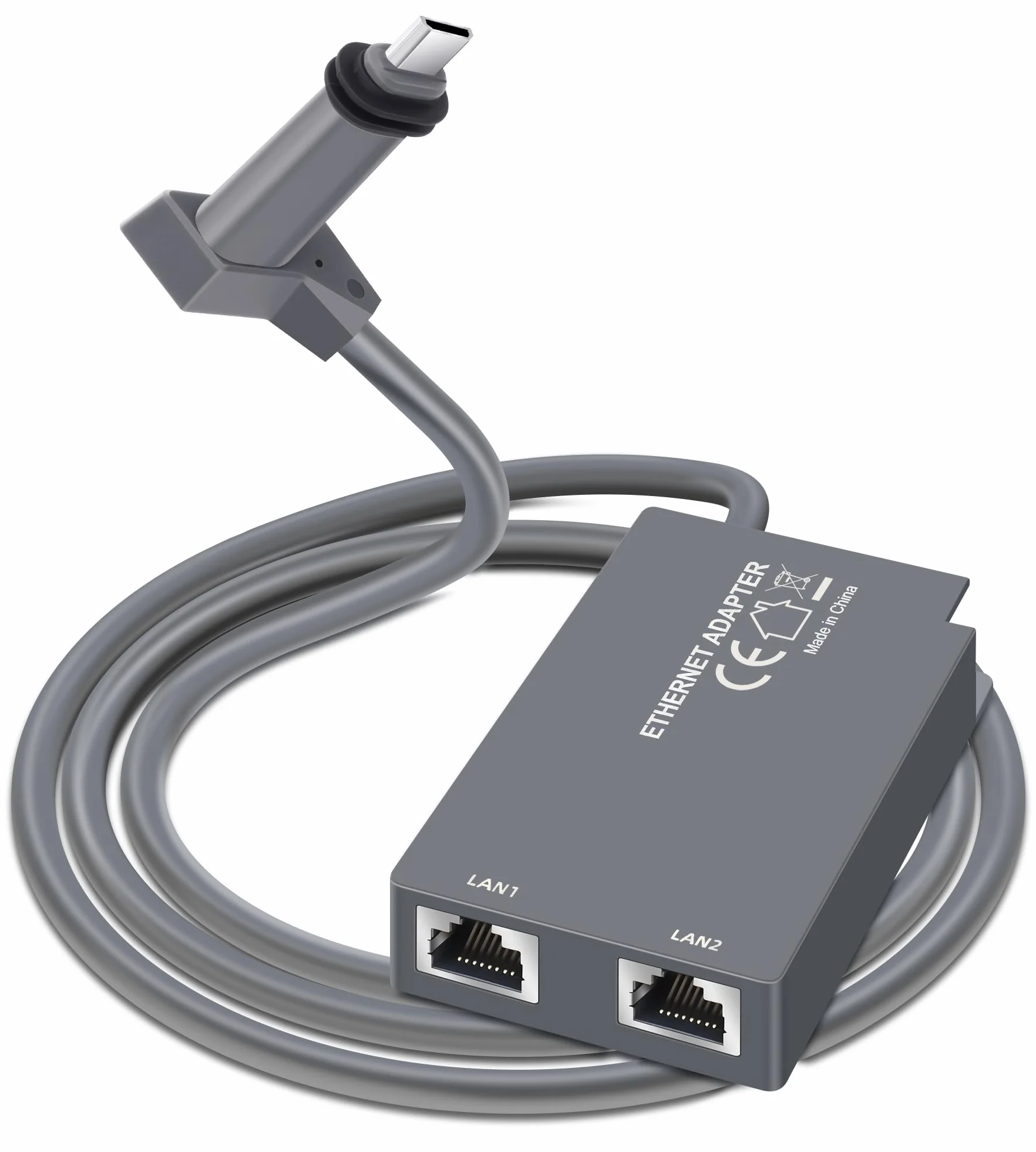 Adapter Ethernet do adaptera Starlink Standard Actuated Gen 2, 2 porty Starlink GEN 2/V2