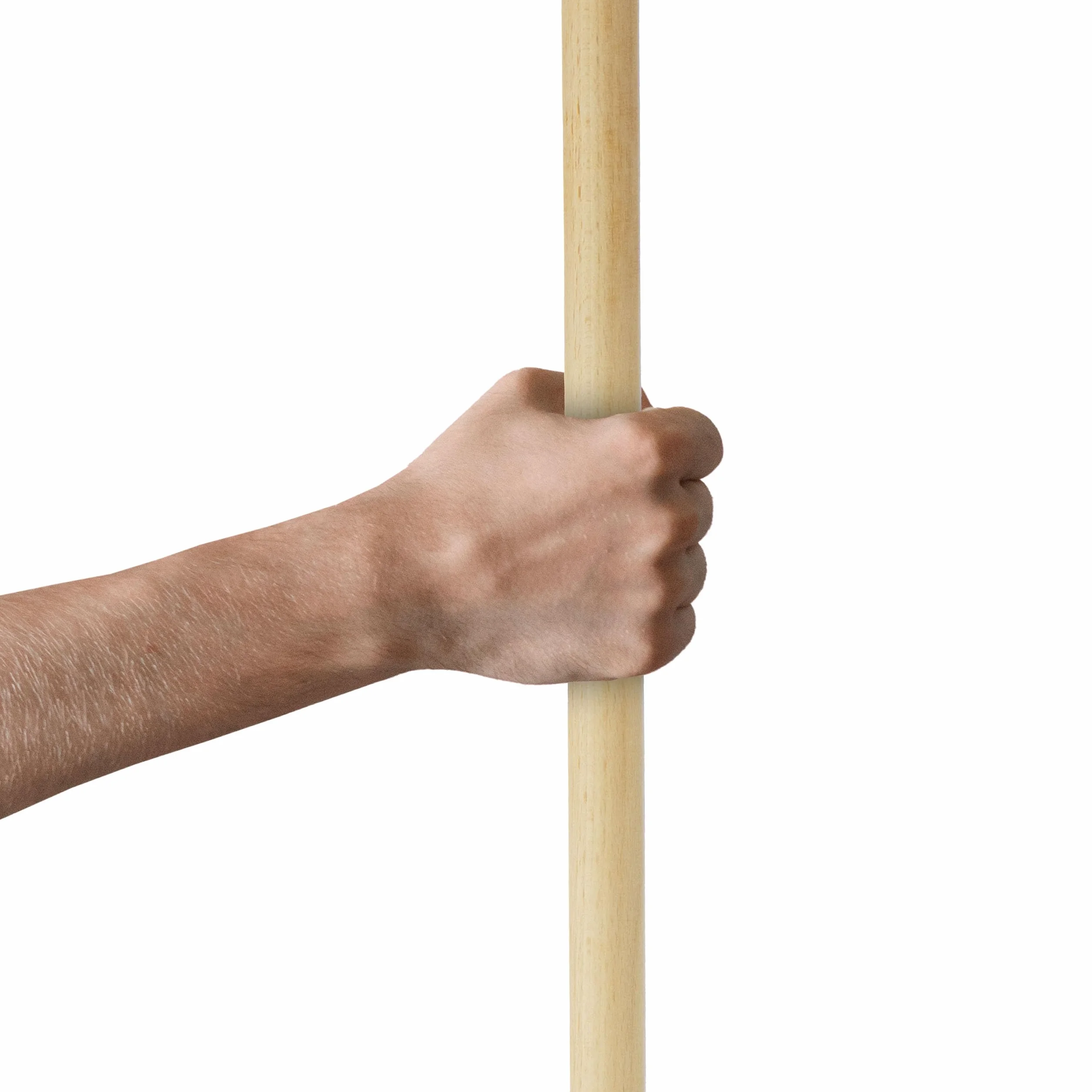 Trzonek Drewniany 150 cm Bukowy Wymienny do Grabi i Miotły