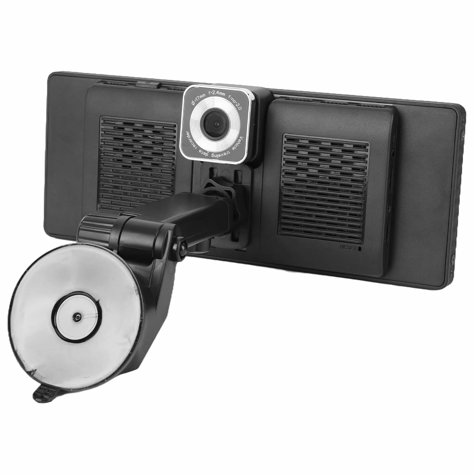 4K 10,26 cala ekran dotykowy rejestrator jazdy sterowanie głosem przenośny monitor samochodowy BT 5.0 Auto podwójna kamera samochodowa dla bezpieczeństwa parkowania