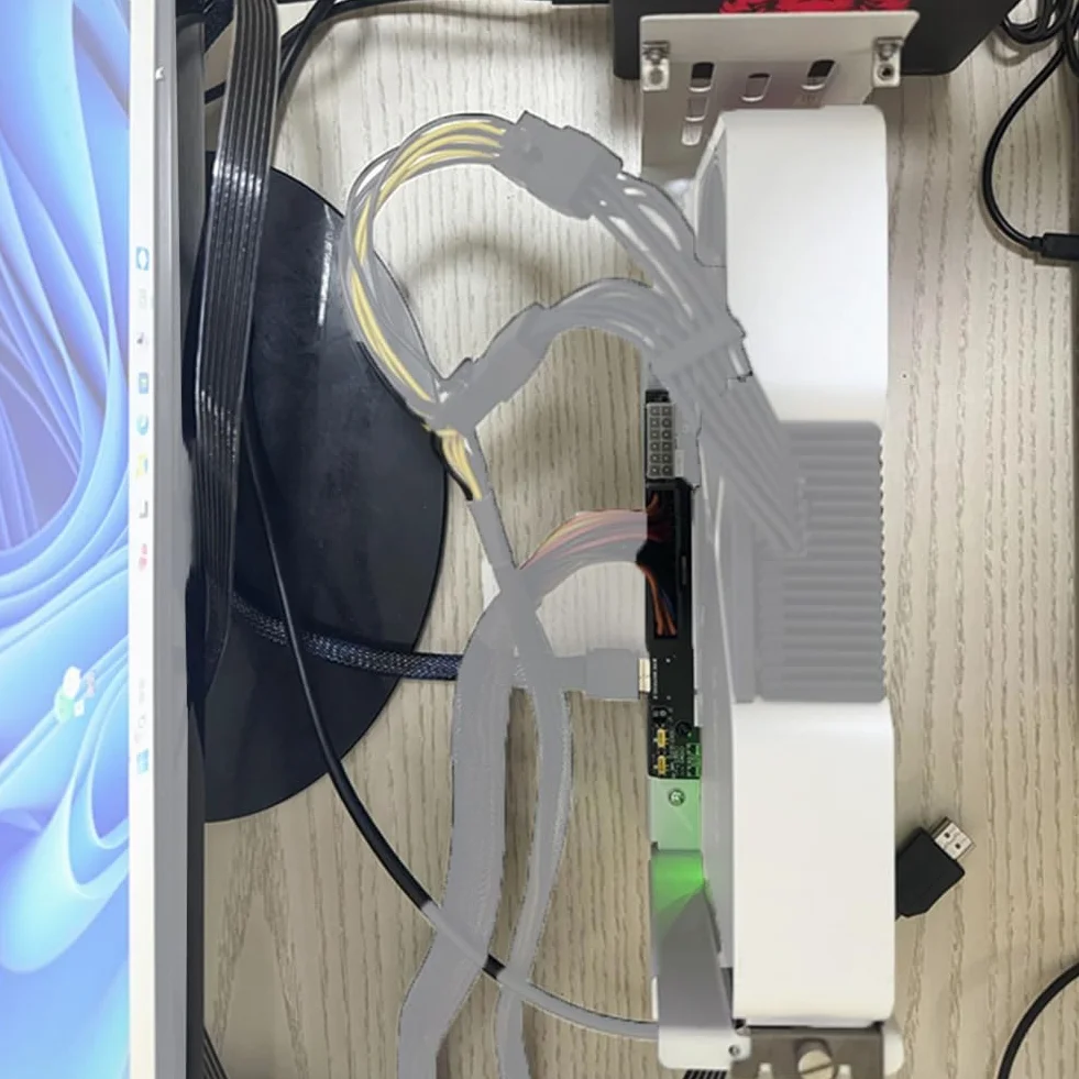 SFF 8611 Oculink M.2 zewnętrzna karta graficzna GPU uchwyt dokujący PCIe 4.0 X4 notebook GDP NUC karta adaptera