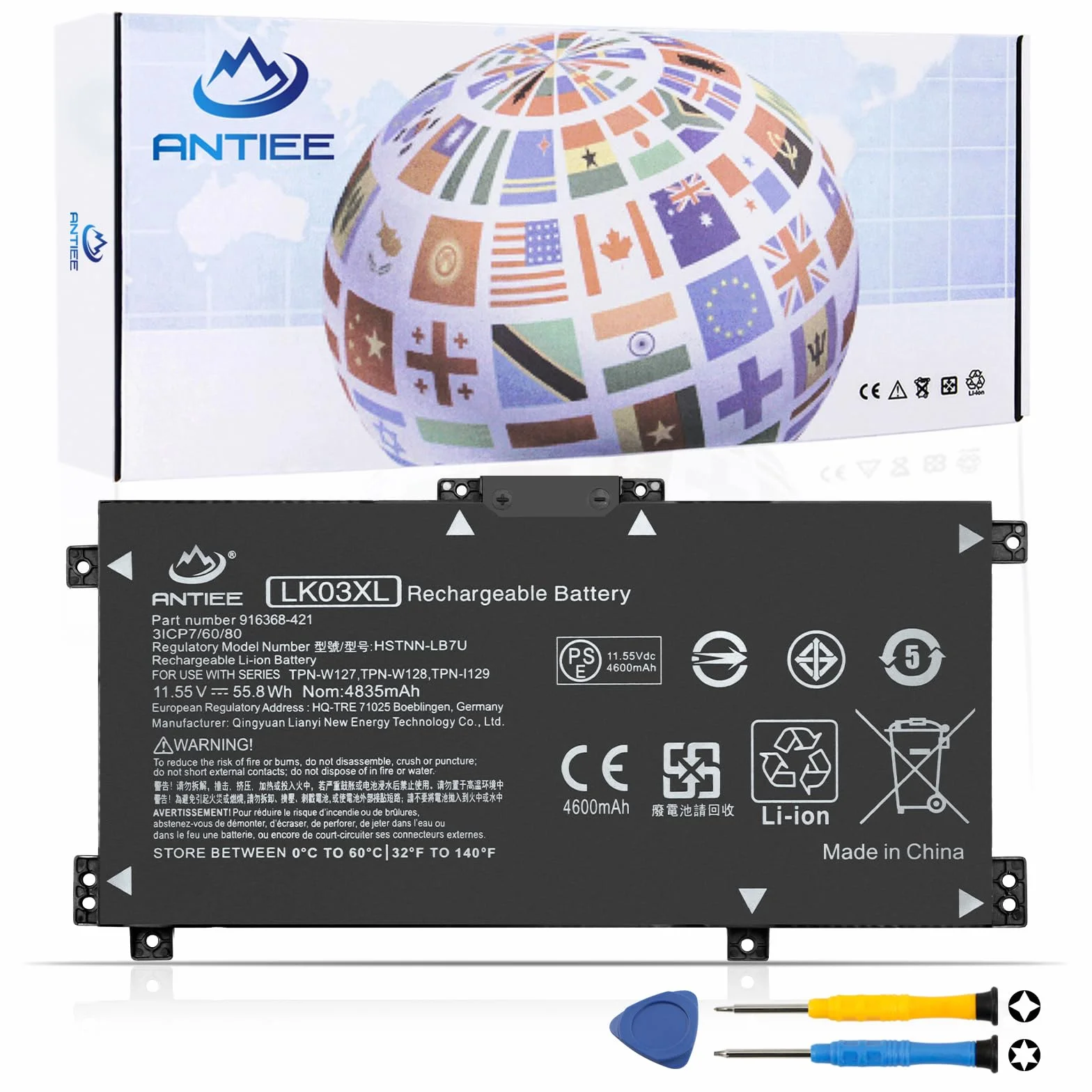 LK03XL bateria do laptopa HP Envy X360 Convertible 17-AE 17M-AE 17T-AE 17-BW 17M-BW 17M-BW 17-CE 17M-CE 17T-CE 17T-BW 15-BP 15M-BP 15-BQ 15M-BQ 15M-CP 15M-CN0XXX L092811-855 916814-855 916368-541