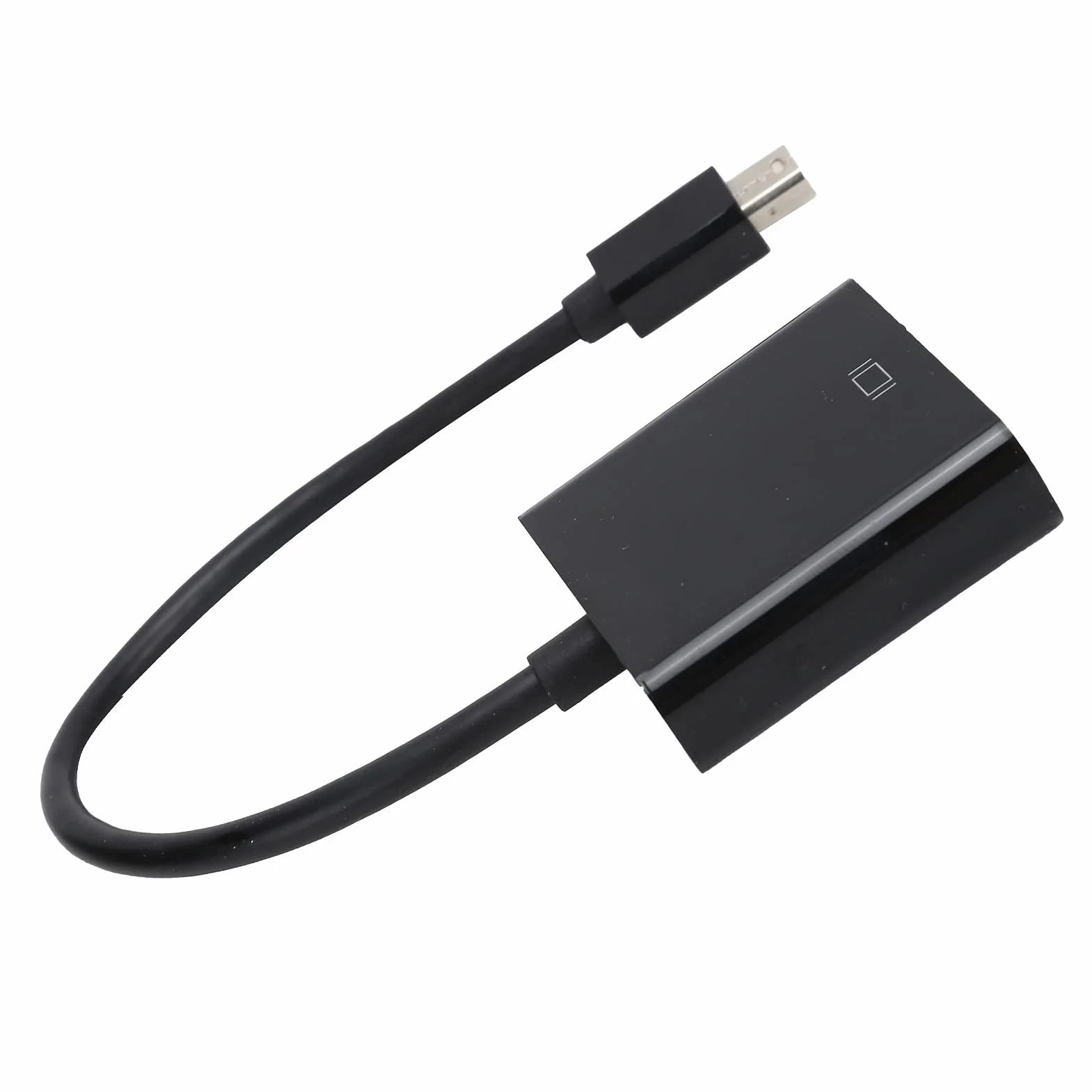 Adapter Mini DisplayPort na VGA, adapter męski na żeński, adapter Mini DP na VGA do ThinkPad i innych urządzeń z interfejsem Mini DP