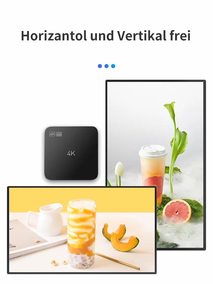 Gracz Digital Signage cms bez subskrypcji restauracja media odtwarzacz reklamowy YM05 (1+8G)