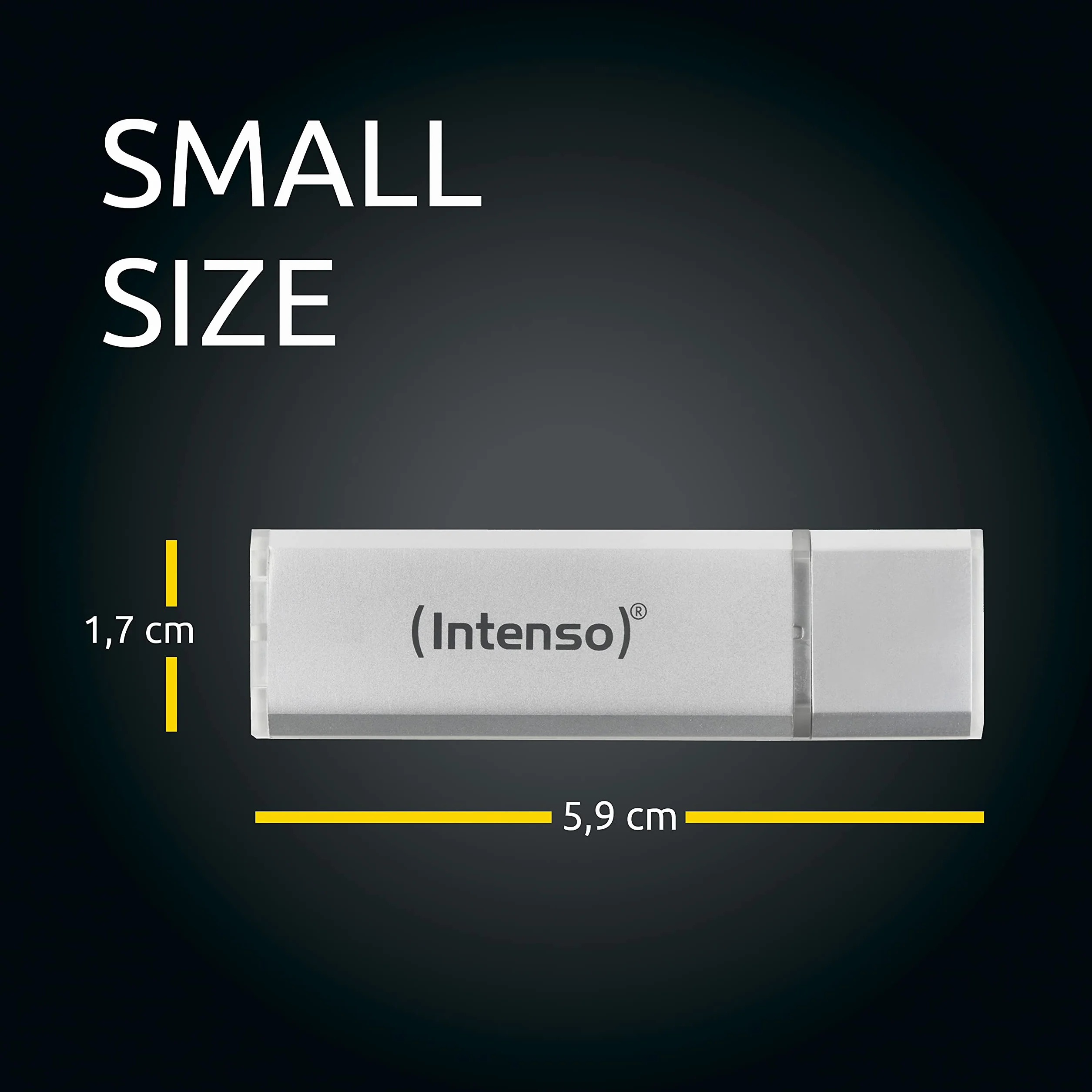 Intenso Alu Line 3 x 16 GB pamięć USB 2.0 srebrna (potrójne opakowanie)