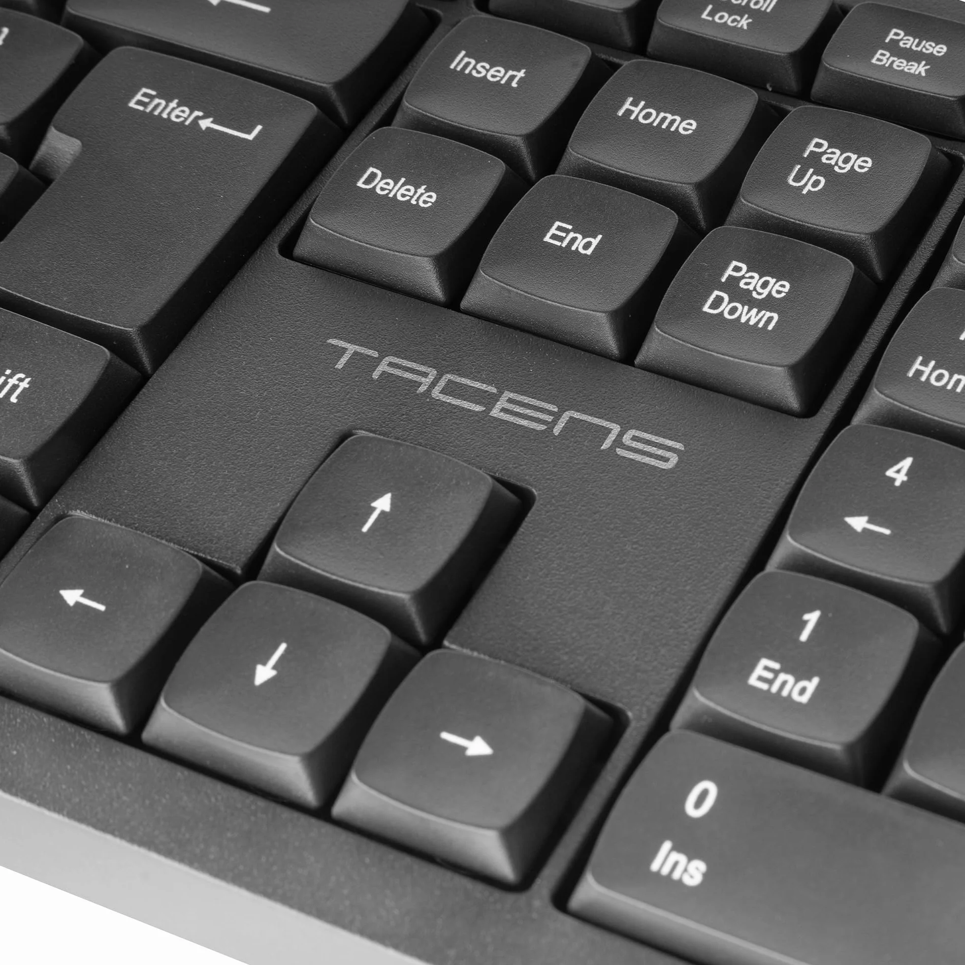 Tacens Anima AK02, Pełna Klawiatura PC, Kompaktowy Format, Ciche Klawisze o Niskim Profilu, SmartKey Copilot AI, Windows|Linux|Mac |PS4|PS5|XBOX ONE|XBOX SERIES X-S|Switch|Switch 2, Angielski US