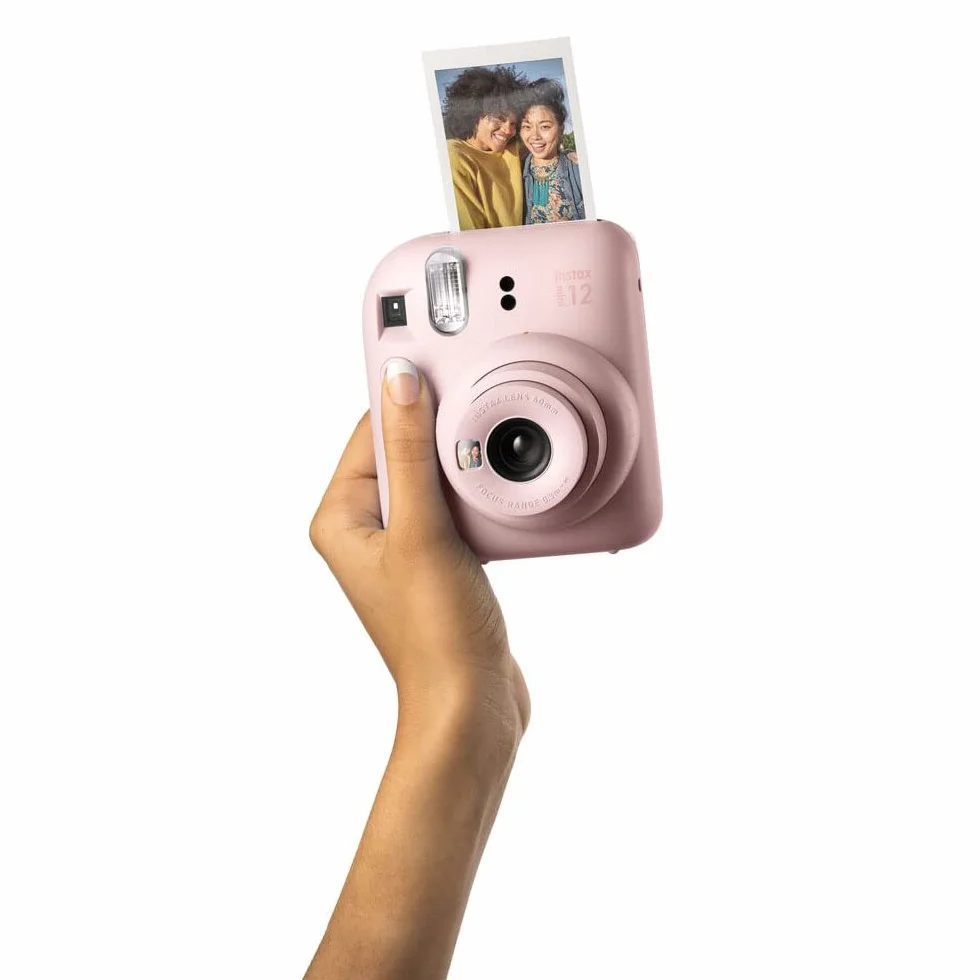 Fujifilm Instax Mini 12 aparat natychmiastowy z 40 filmami - kwiat różowy