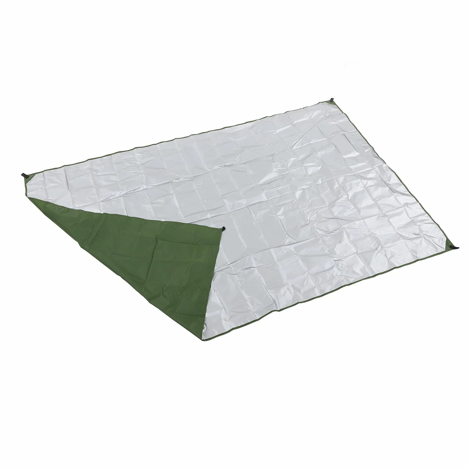 90x55in Koc Piknikowy, Mata Plażowa, Dywan Namiotowy, Koc Kempingowy z torbą do Przechowywania na Pikniki na świeżym Powietrzu, Kemping (GREEN)