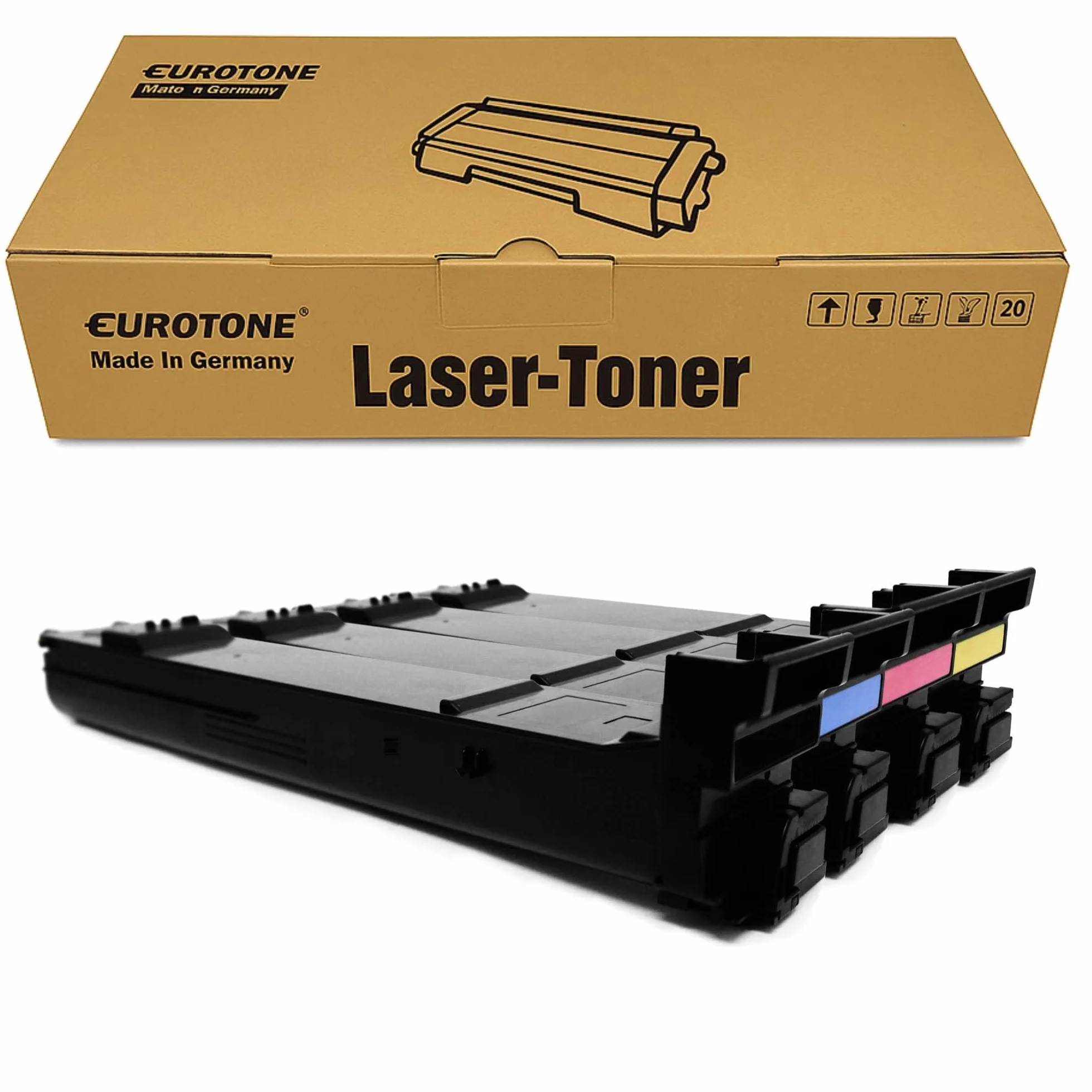Eurotone 4X toner kompatybilny z Xerox Workcentre 6400 S XM X SM XF XFM zamiennik zestaw