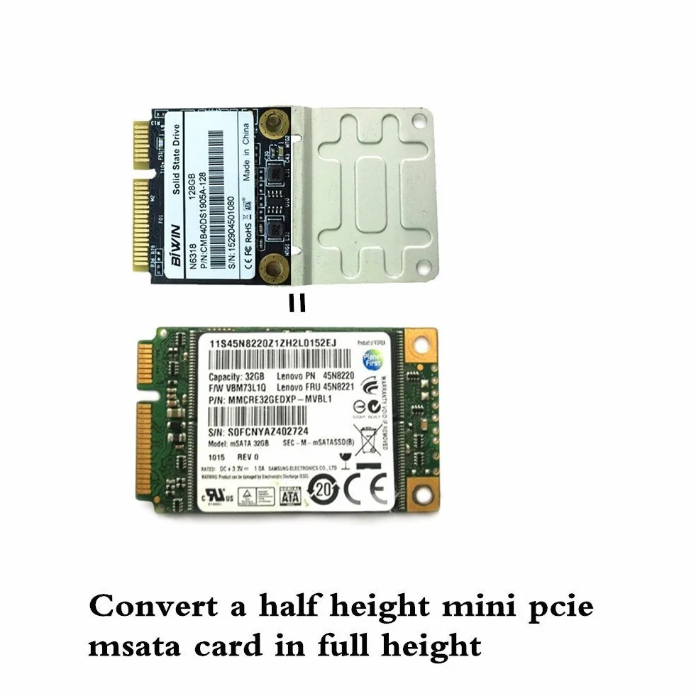 LEAGY mSATA SSD adapter do USB 3.0, Mini SATA można używać jako przenośny dysk flash / zewnętrzny dysk twardy, 50 mm Mini PCIe Solid State Drive Reader Converter
