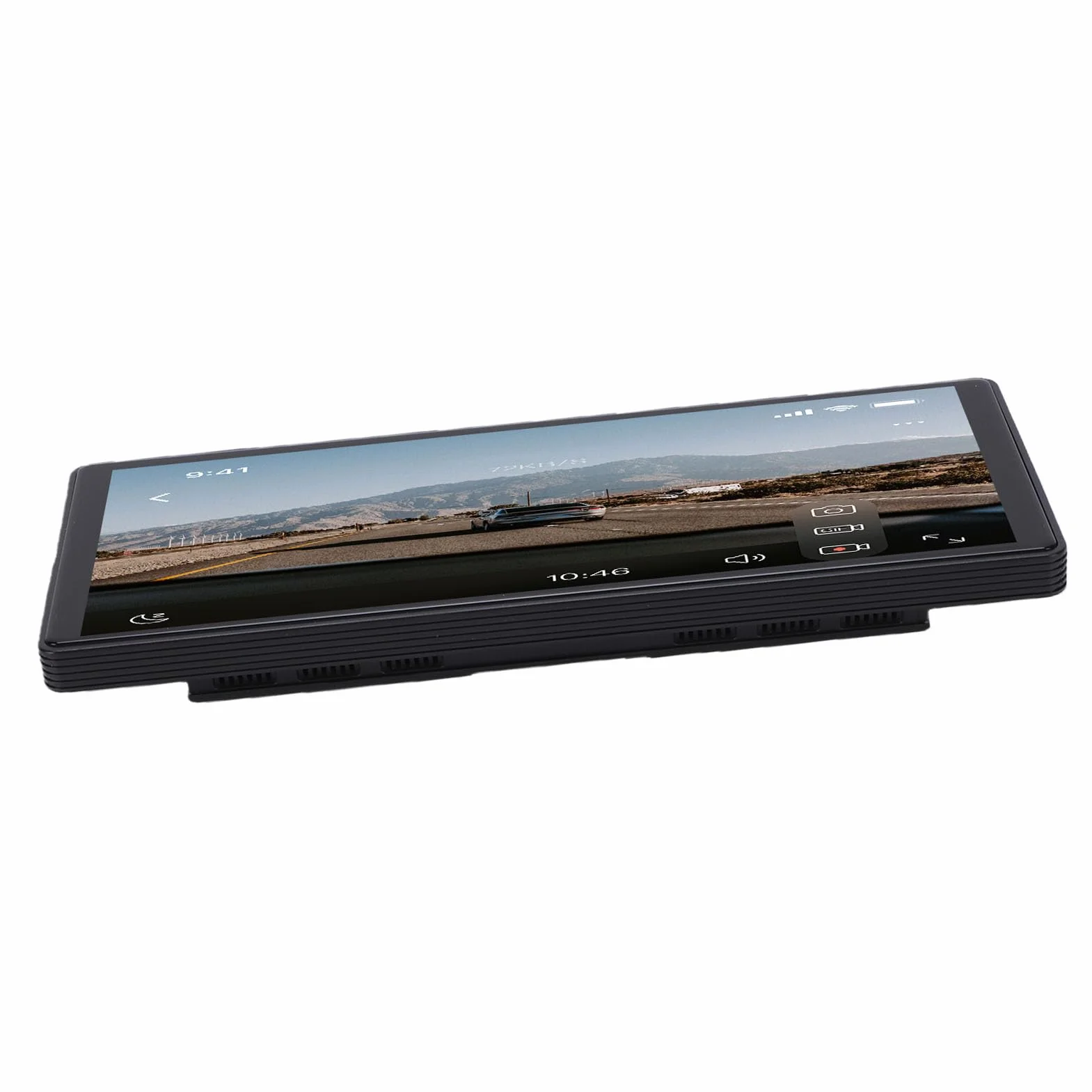 POENVFPO Samochodowe Stereo o Przekątnej 10,26 Cala, Bezprzewodowy Ekran Dotykowy CarPlay Auto Odtwarzacz MP5 Bluetooth z łączem Lustrzanym AirPlay, dla Samochodów Osobowych, Ciężarowych