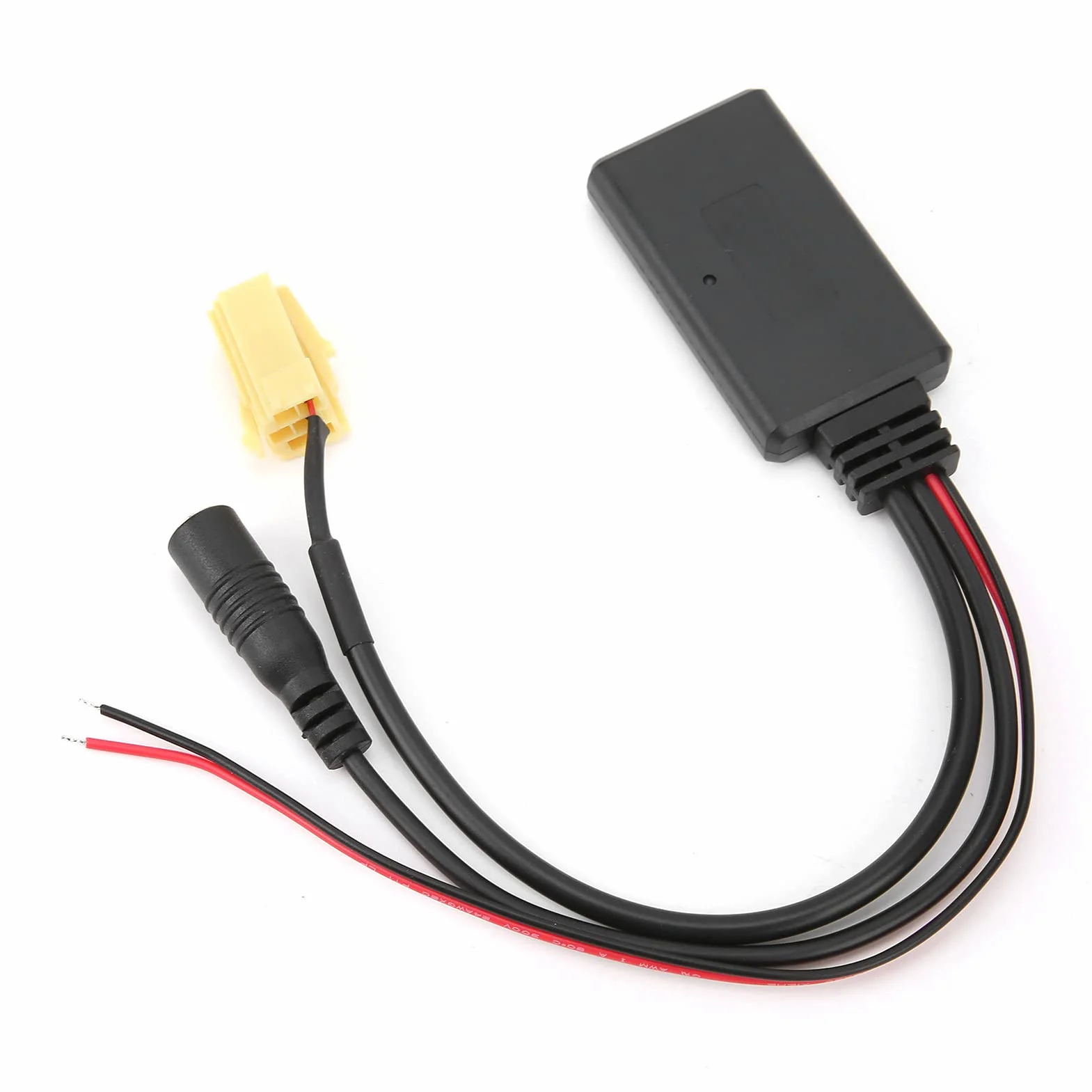 Adapter do Kabla Bluetooth 5.0 AUX Z Wymianą Zestawu Głośnomówiącego Mikrofonu Adapter AUX-In Adapter Samochodowy Audio Dla Fiata 500/dla Grande Punto/dla Qubo/dla Fiorino